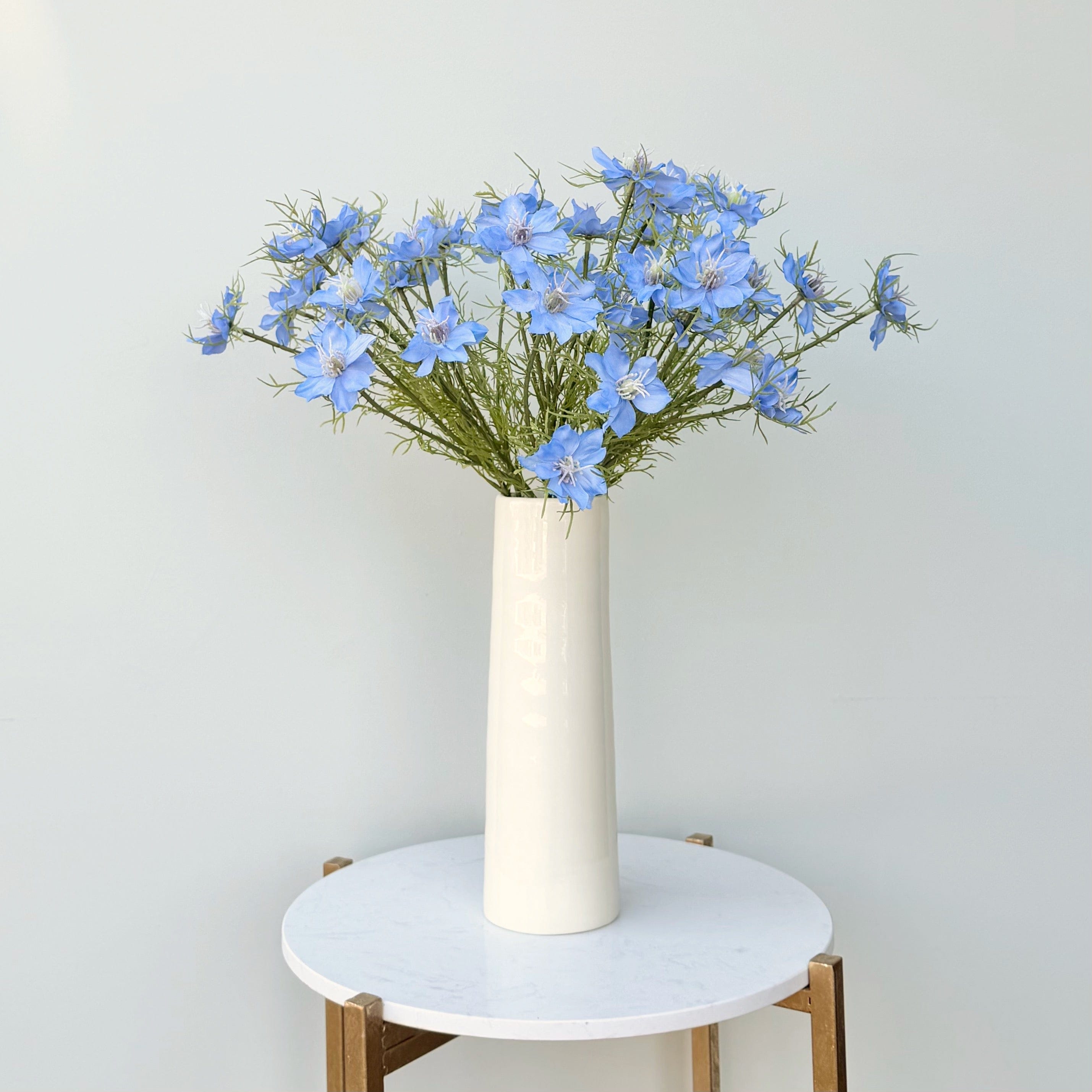 Realistic Artificial Blue Nigella Spray ABX4581BL by The Faux Flower Company