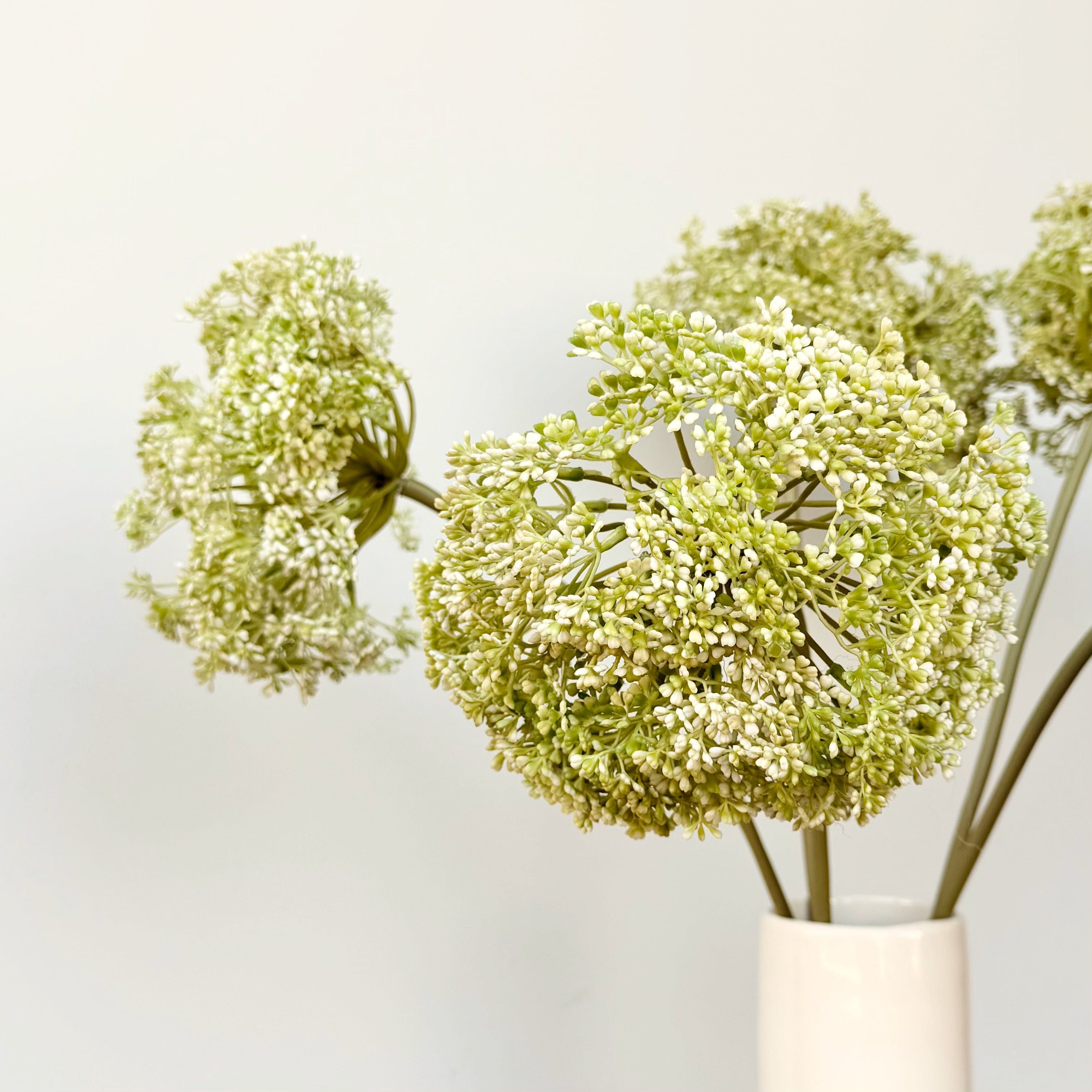 Realistic Artificial Green Large Seed Head ABZ3183GR by The Faux Flower Company