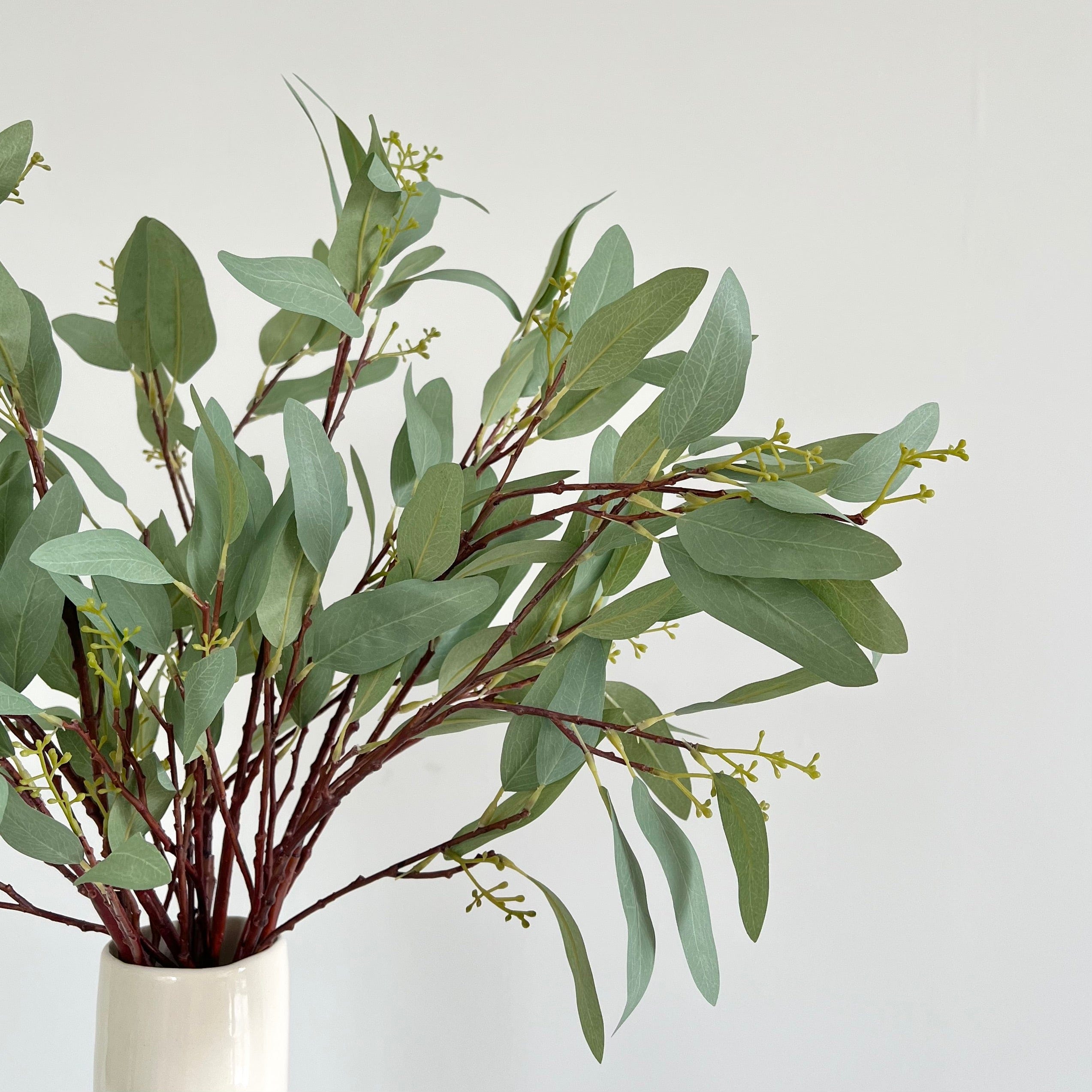 Realistic Artificial Green Willow Eucalyptus ABX1294GR by The Faux Flower Company