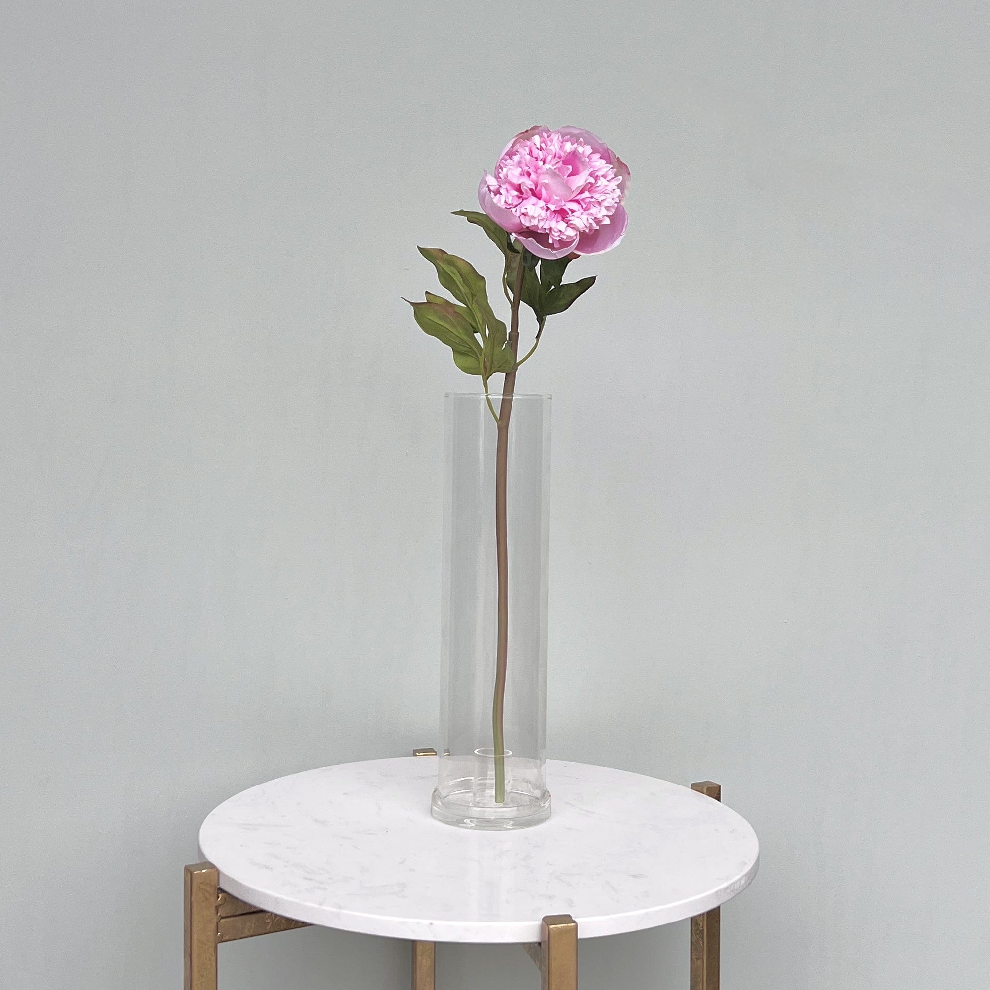 Realistic Artificial Pink Open Peony ABY4236PK by The Faux Flower Company