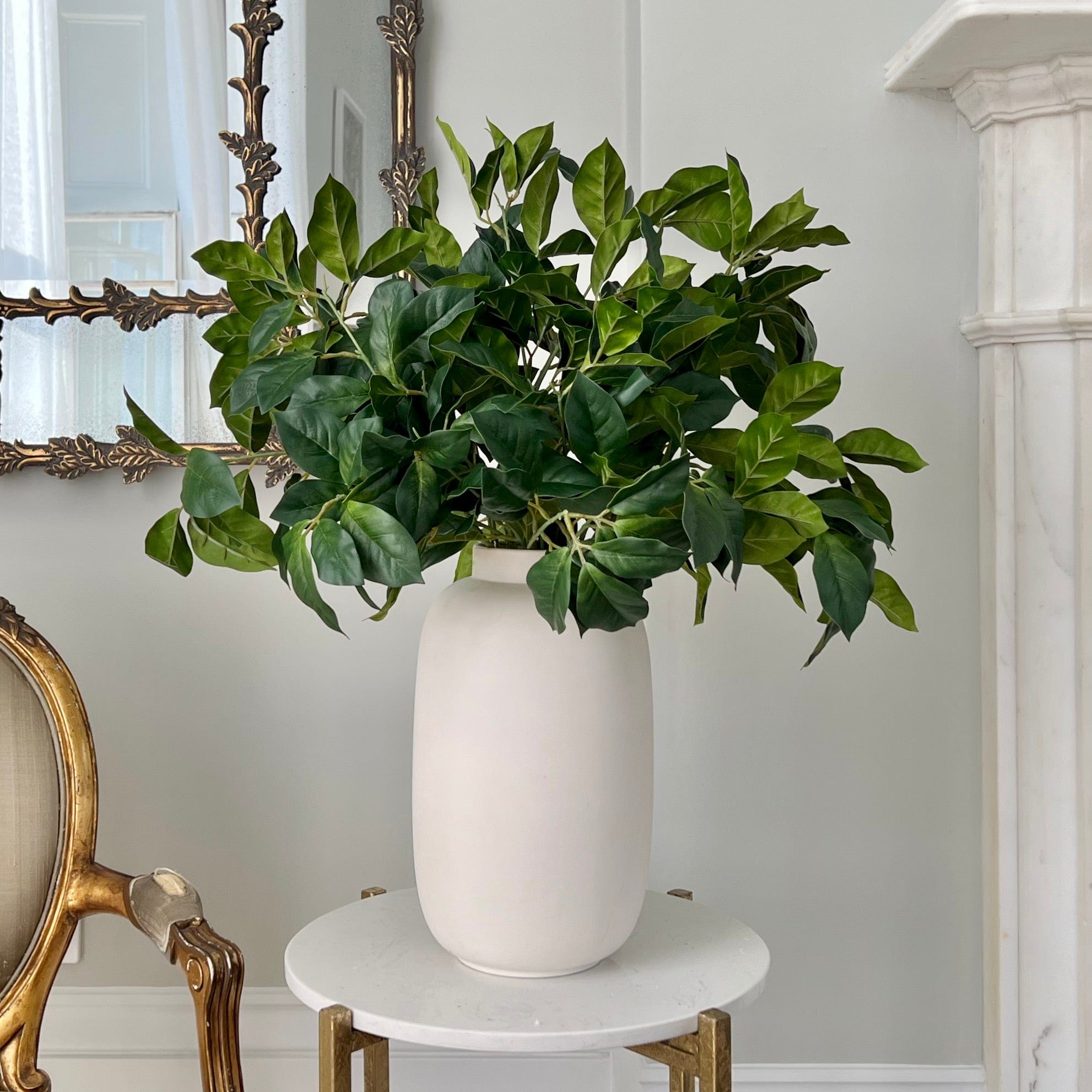 Realistic Artificial Rich Green Foliage Leaves ABZ3204GR by The Faux Flower Company