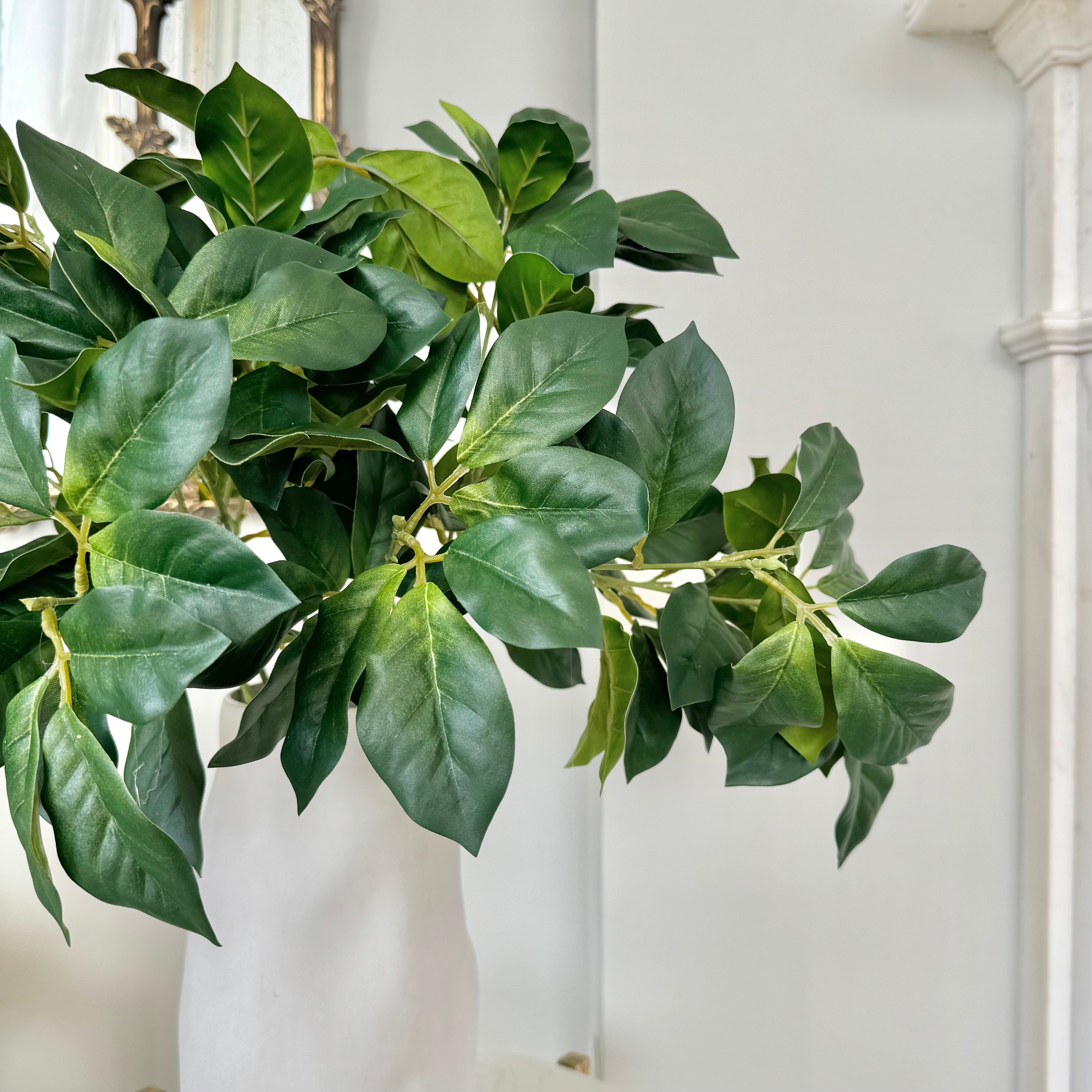 Realistic Artificial Rich Green Foliage Leaves ABZ3204GR by The Faux Flower Company