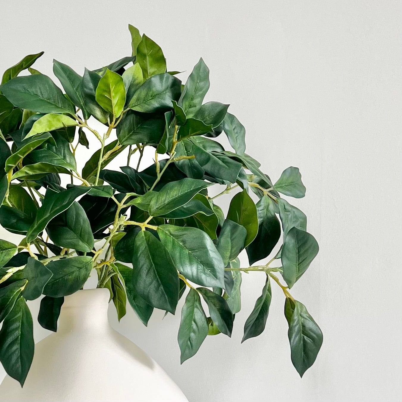 Realistic Artificial Rich Green Foliage Leaves ABZ3204GR by The Faux Flower Company