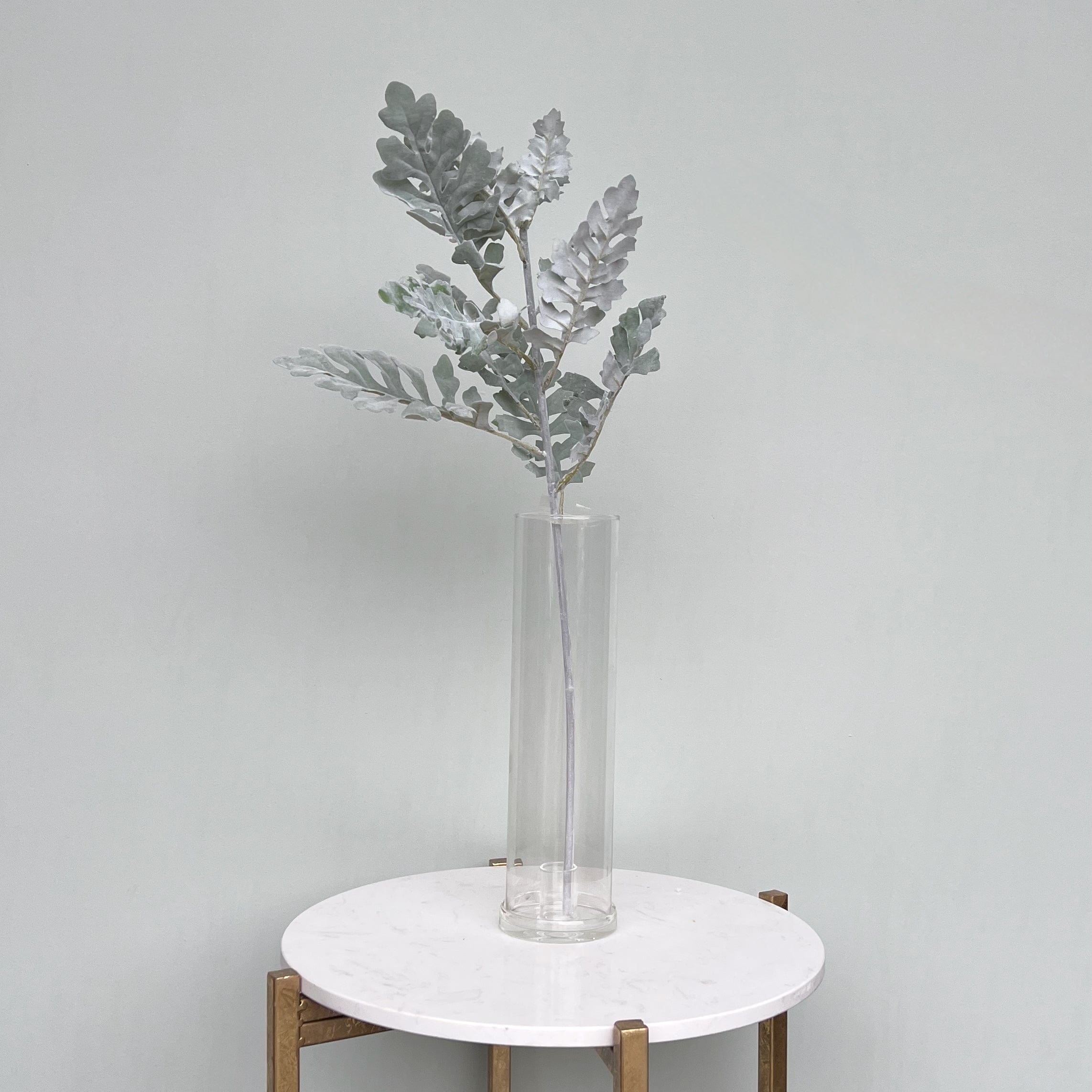 Realistic Artificial Silver Senecio Leaf ABX5083GR by The Faux Flower Company