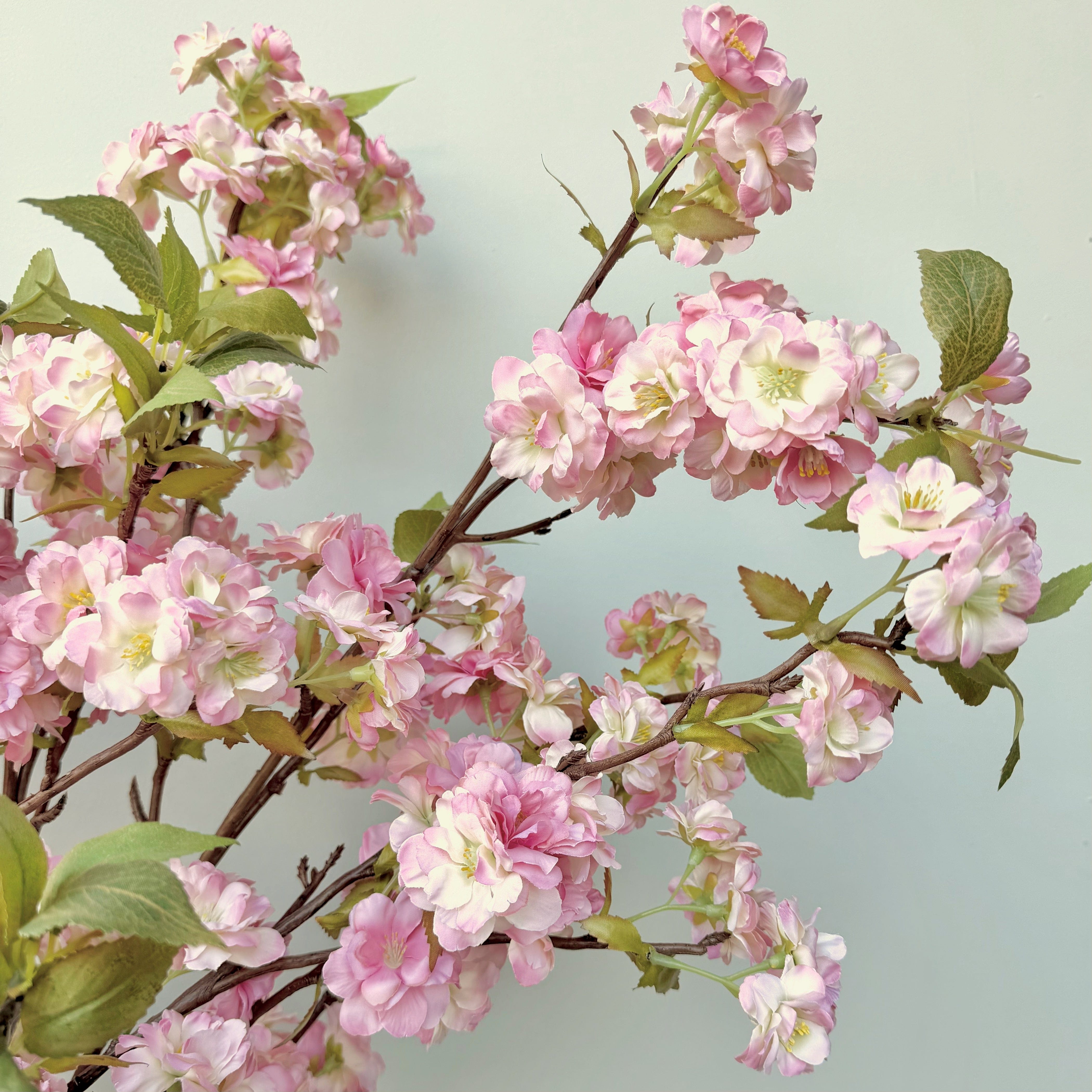 Realistic Artificial Tall Pink Cherry Blossom Branch ABX4543PK by The Faux Flower Company