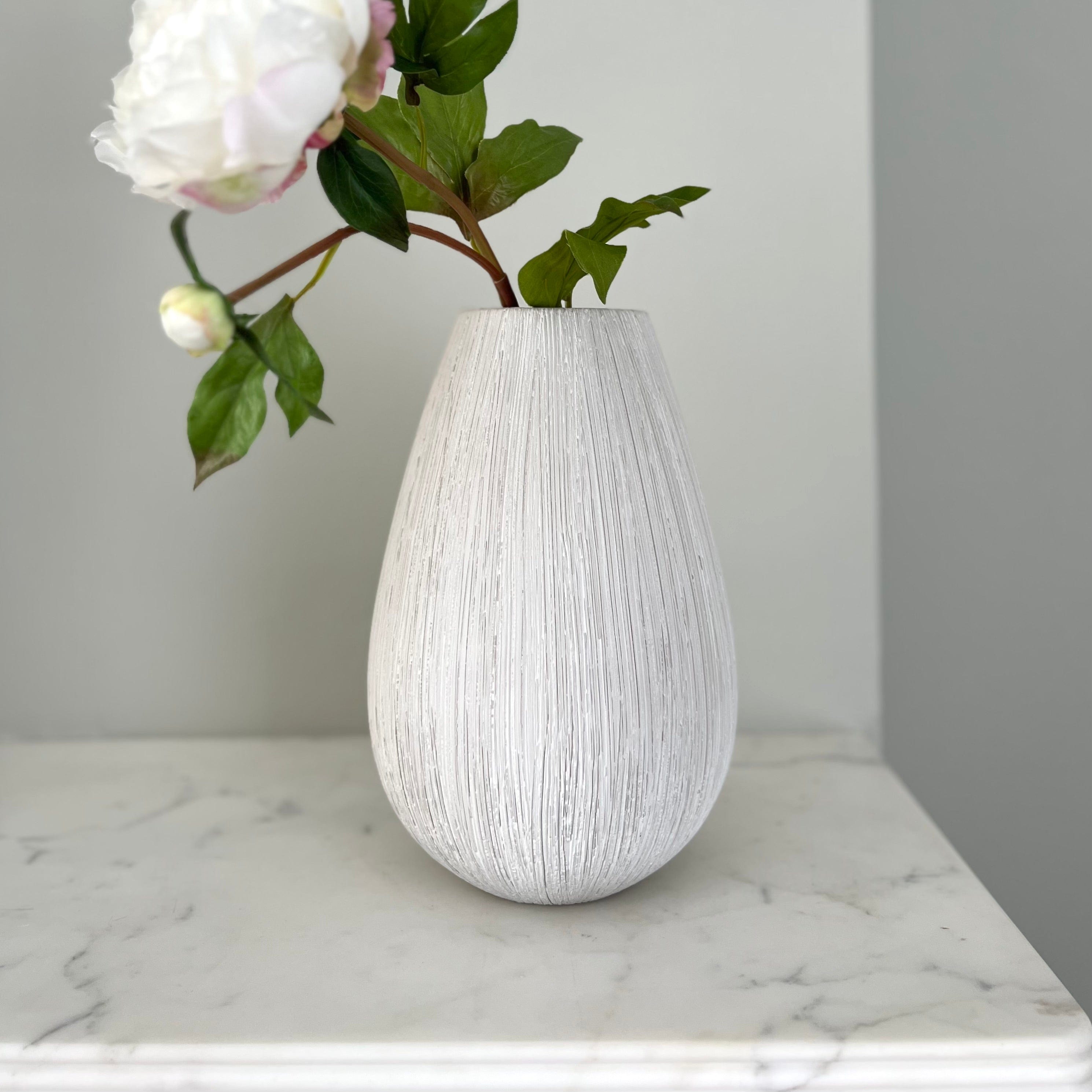 Realistic Bibury Vase ABP1513 by The Faux Flower Company