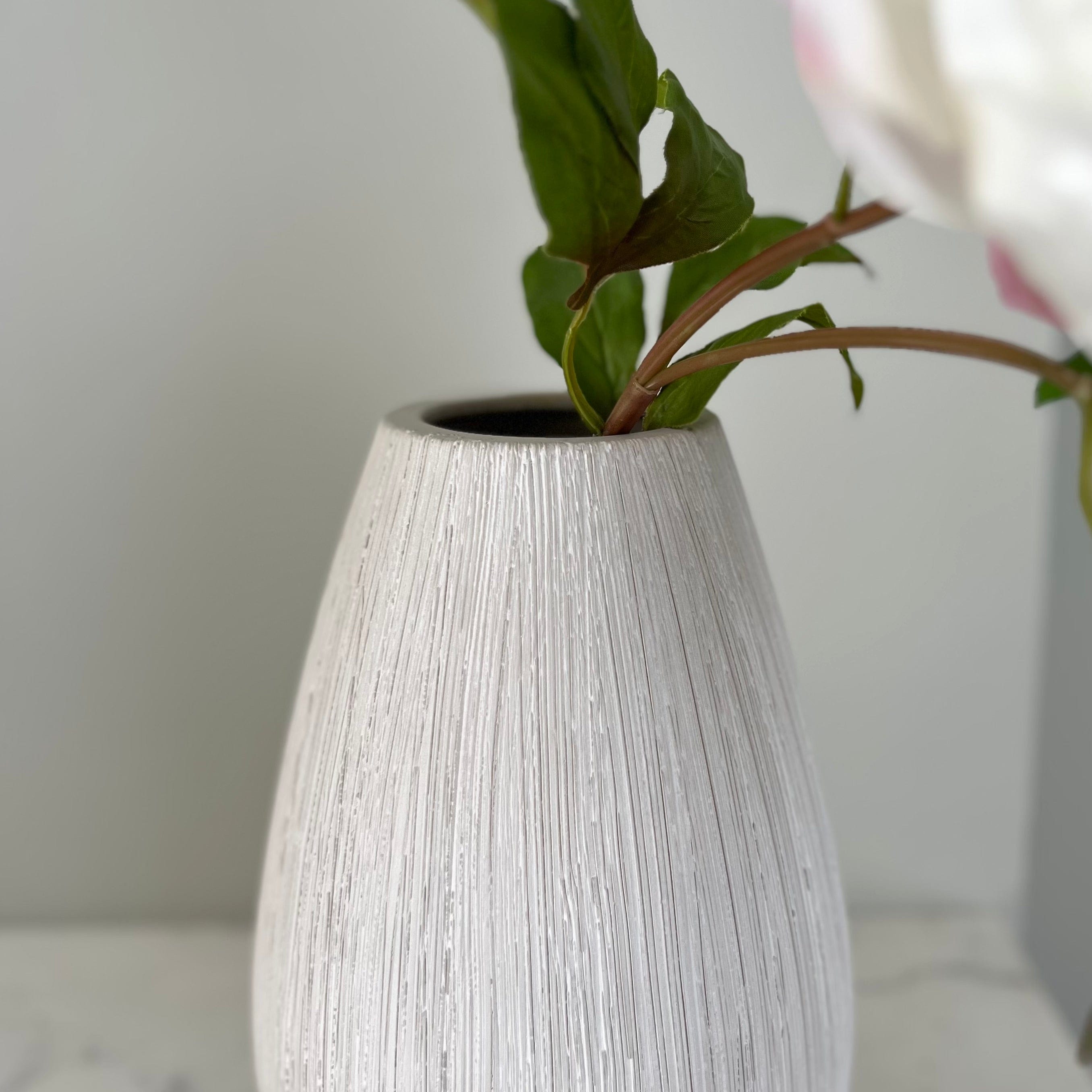 Realistic Bibury Vase ABP1513 by The Faux Flower Company