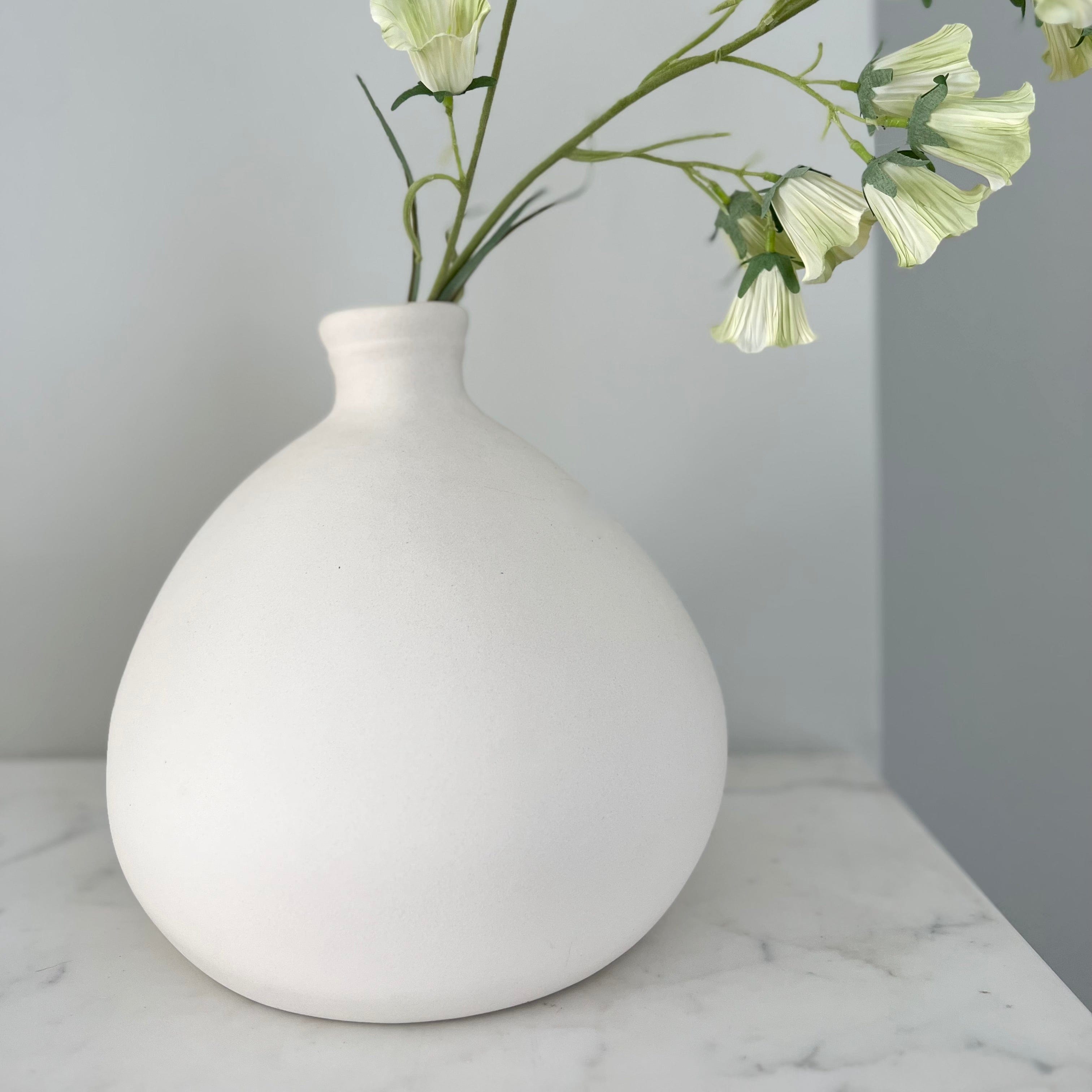 Realistic Burford Vase ABP1747 by The Faux Flower Company