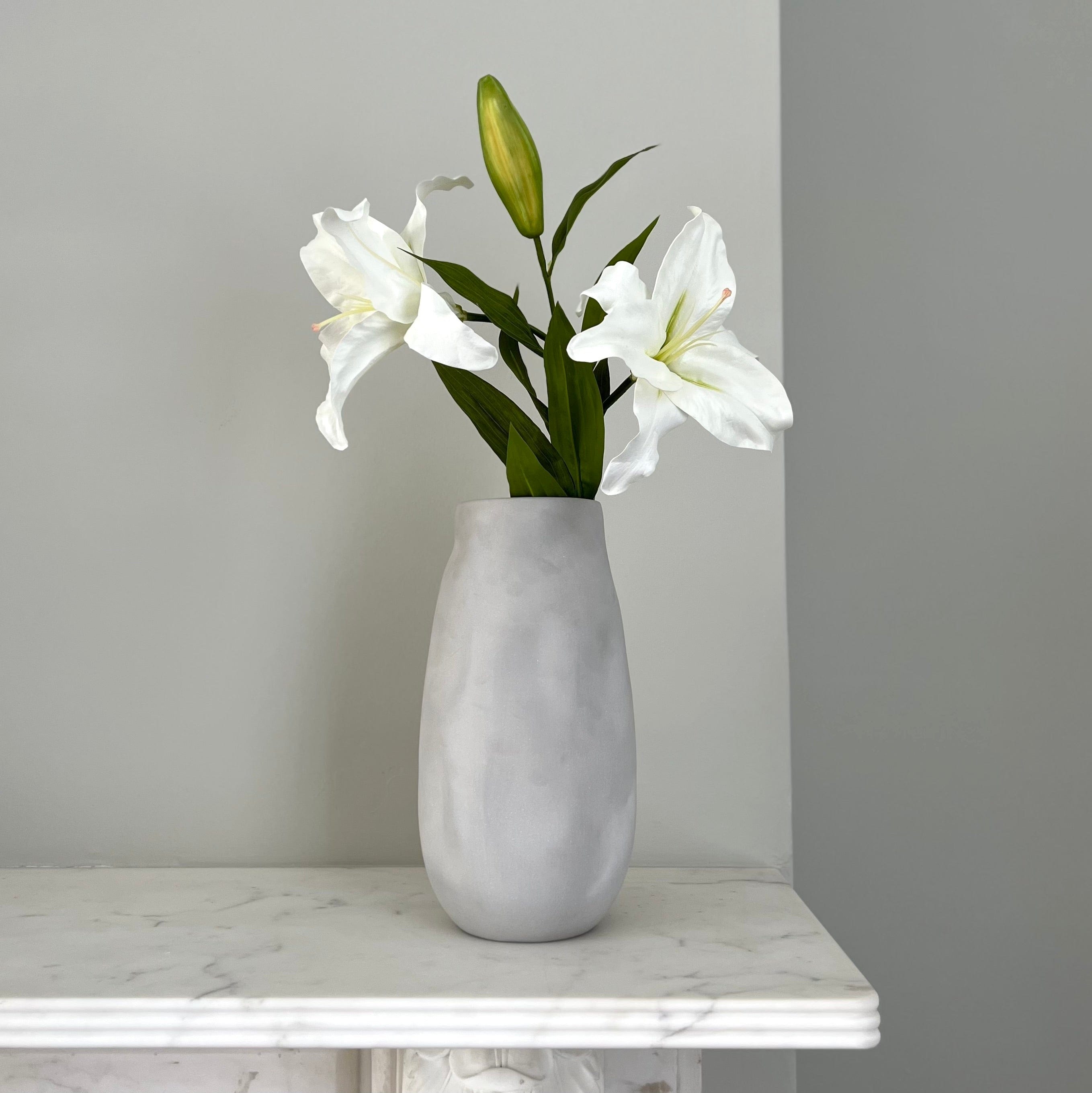 Realistic Naunton Vase ABP525B by The Faux Flower Company