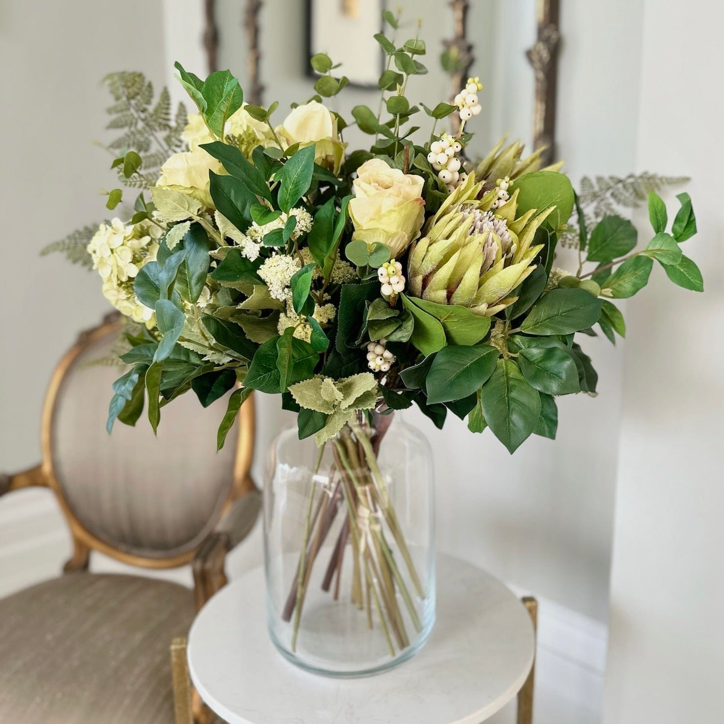 Realistic Nice & Native Artificial Flower Arrangement by The Faux Flower Company