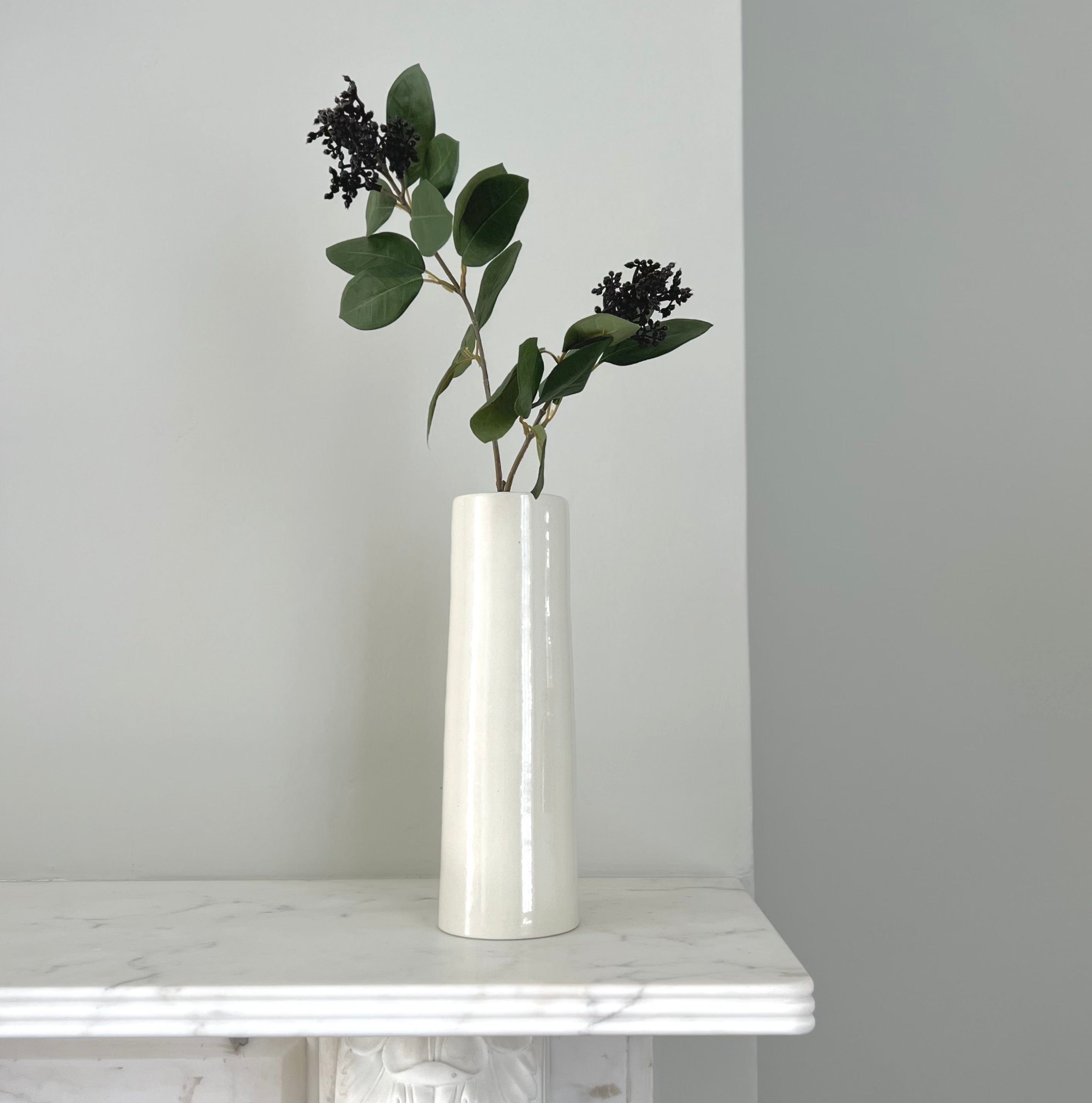 Realistic Prestbury Vase ABP1828 by The Faux Flower Company