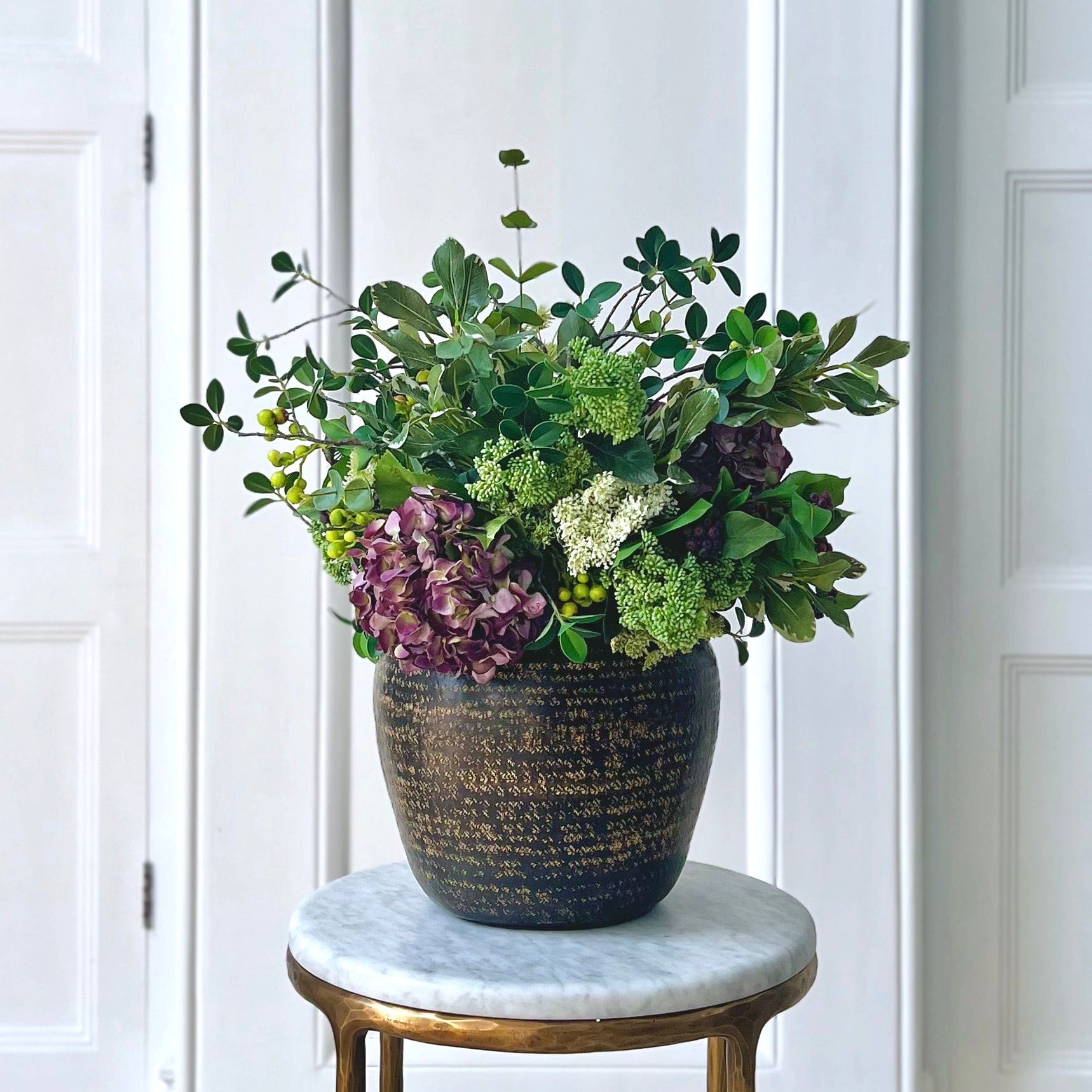 Realistic Autumnal Aura Arrangement by The Faux Flower Company