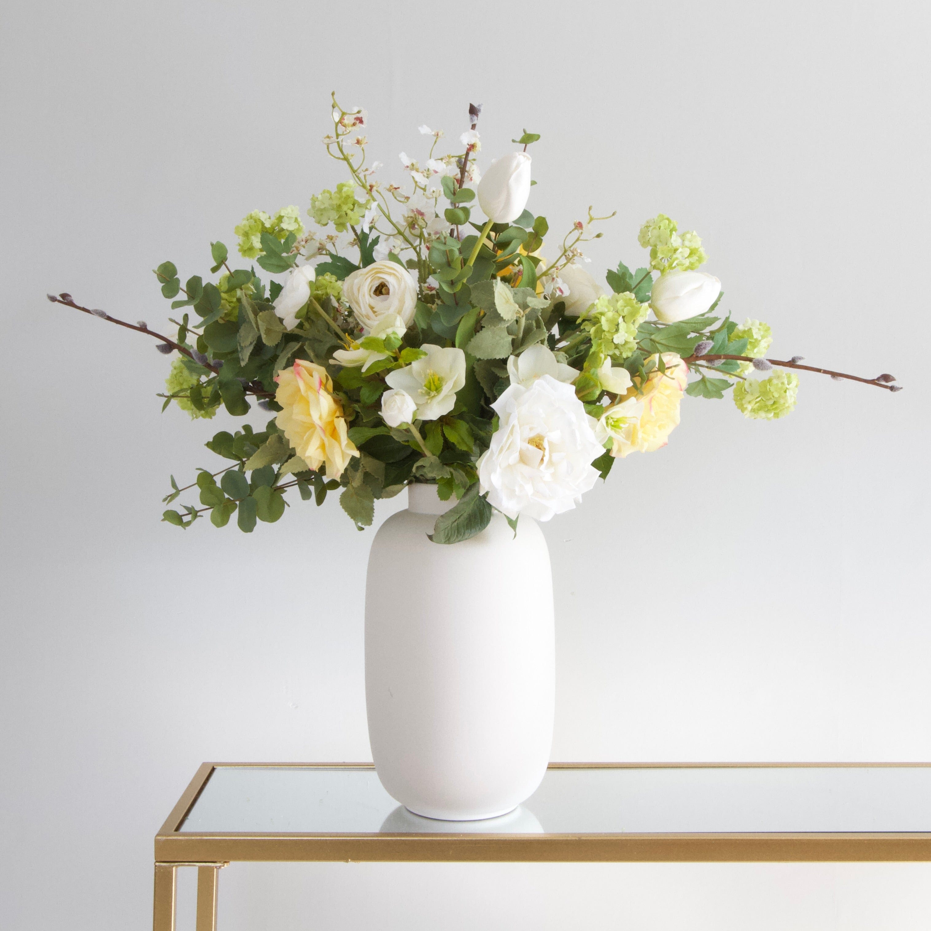 Realistic Spring Fling Artificial Flower Arrangement FLING AR by The Faux Flower Company