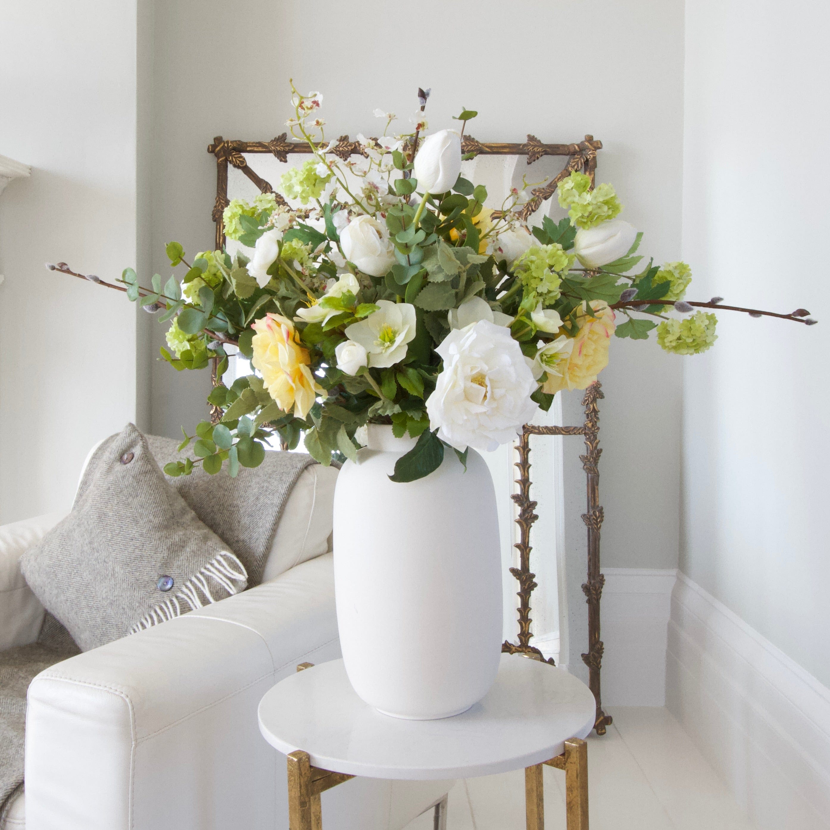 Realistic Spring Fling Artificial Flower Arrangement FLING AR by The Faux Flower Company