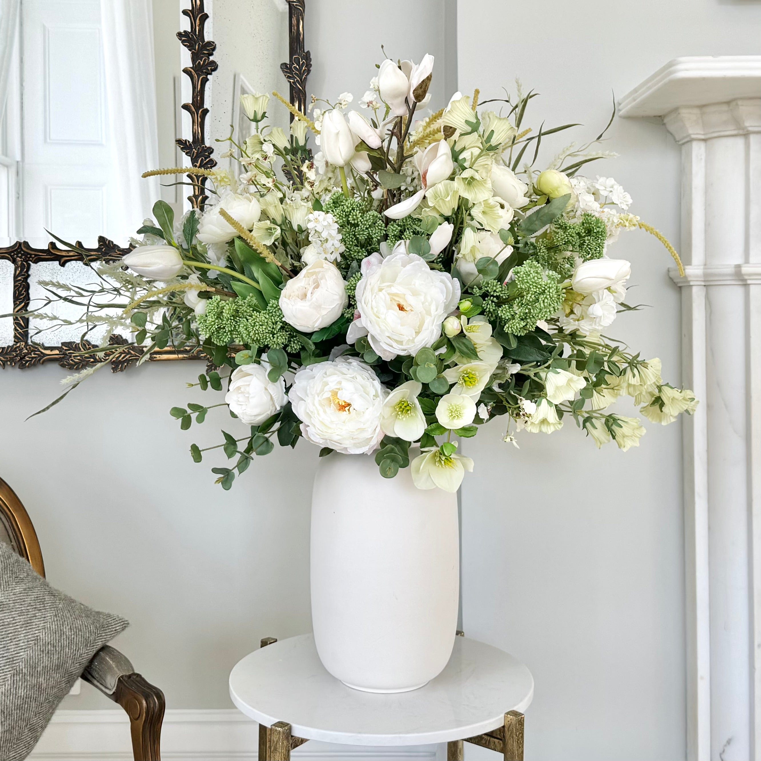 Realistic Spring Splendour Artificial Flower Arrangement by The Faux Flower Company