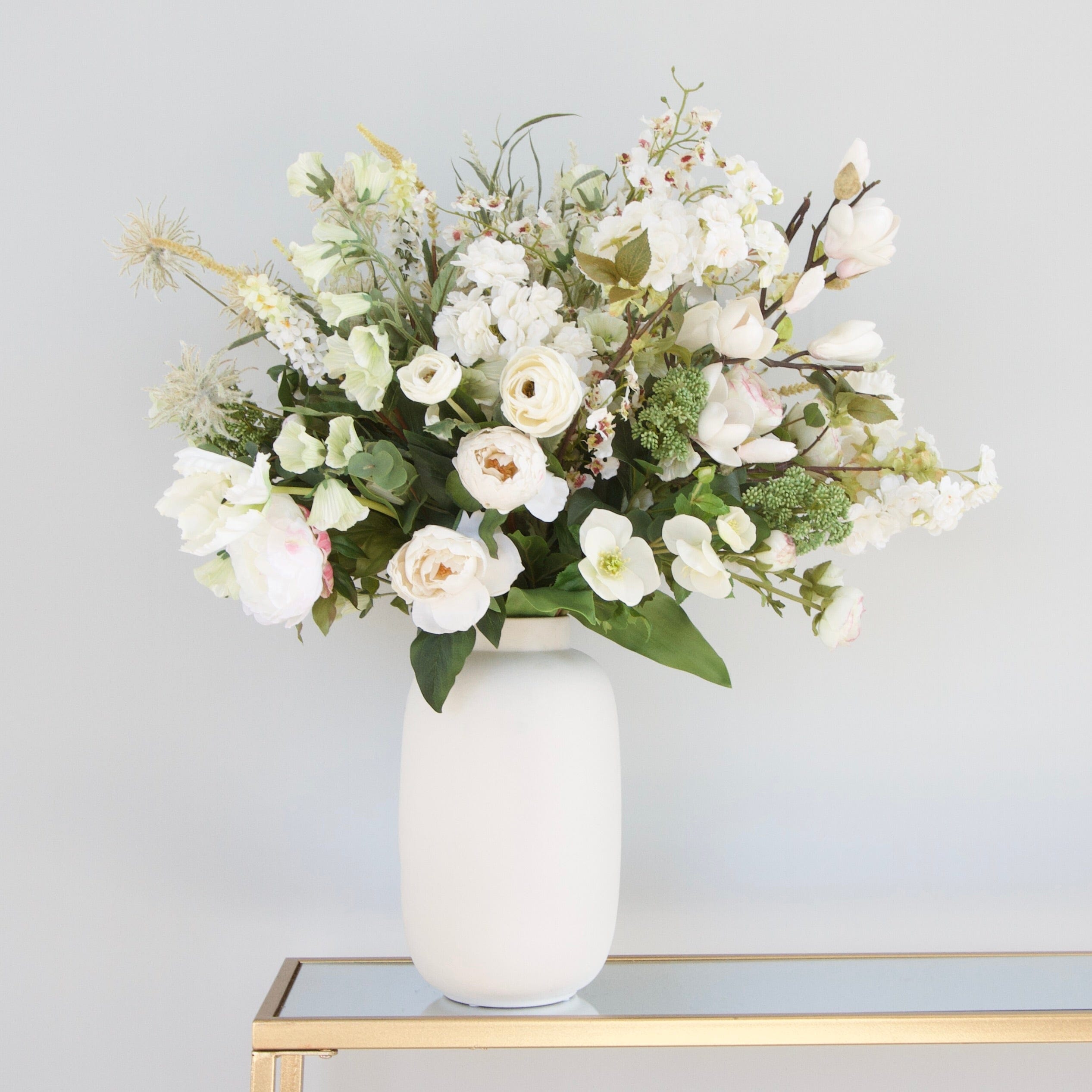 Realistic Spring Splendour Artificial Flower Arrangement by The Faux Flower Company