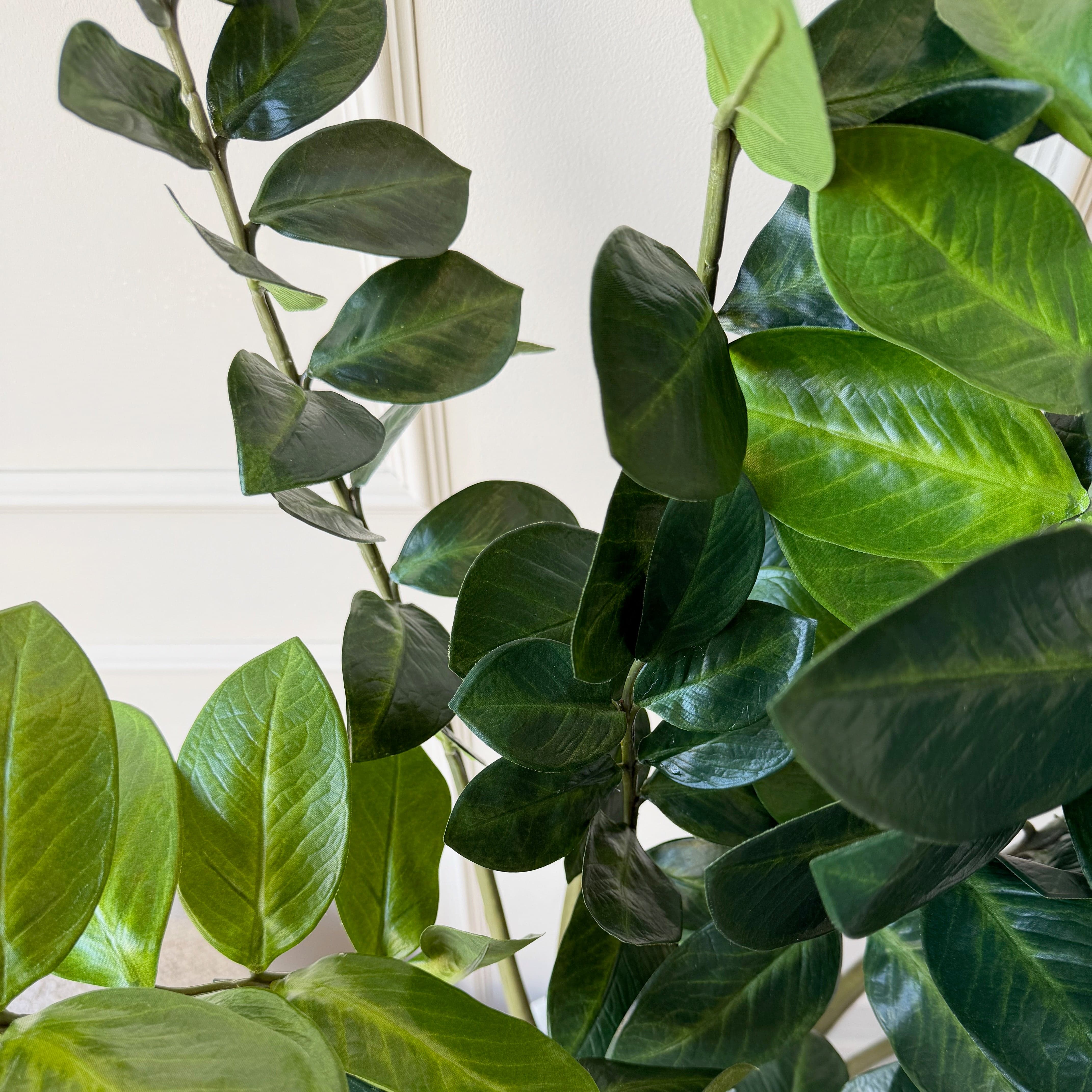 Realistic Artificial Large Zamioculcas Plant In Pot AHCH-2238 by The Faux Flower Company