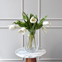 Medium Glass Funnel Neck Vase (Worth £35.00)