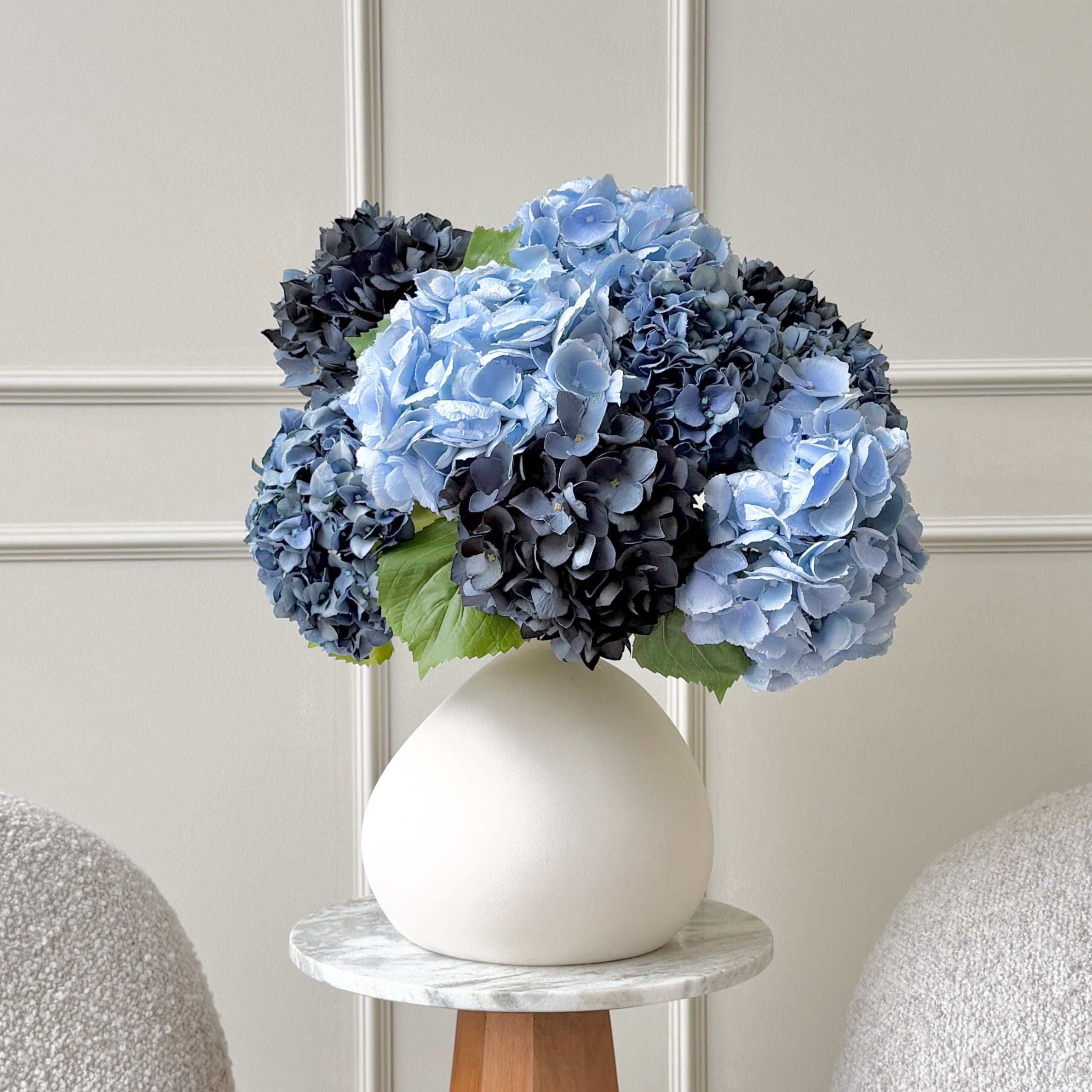 Realistic Maison Bleu Artificial Flower Arrangement by The Faux Flower Company