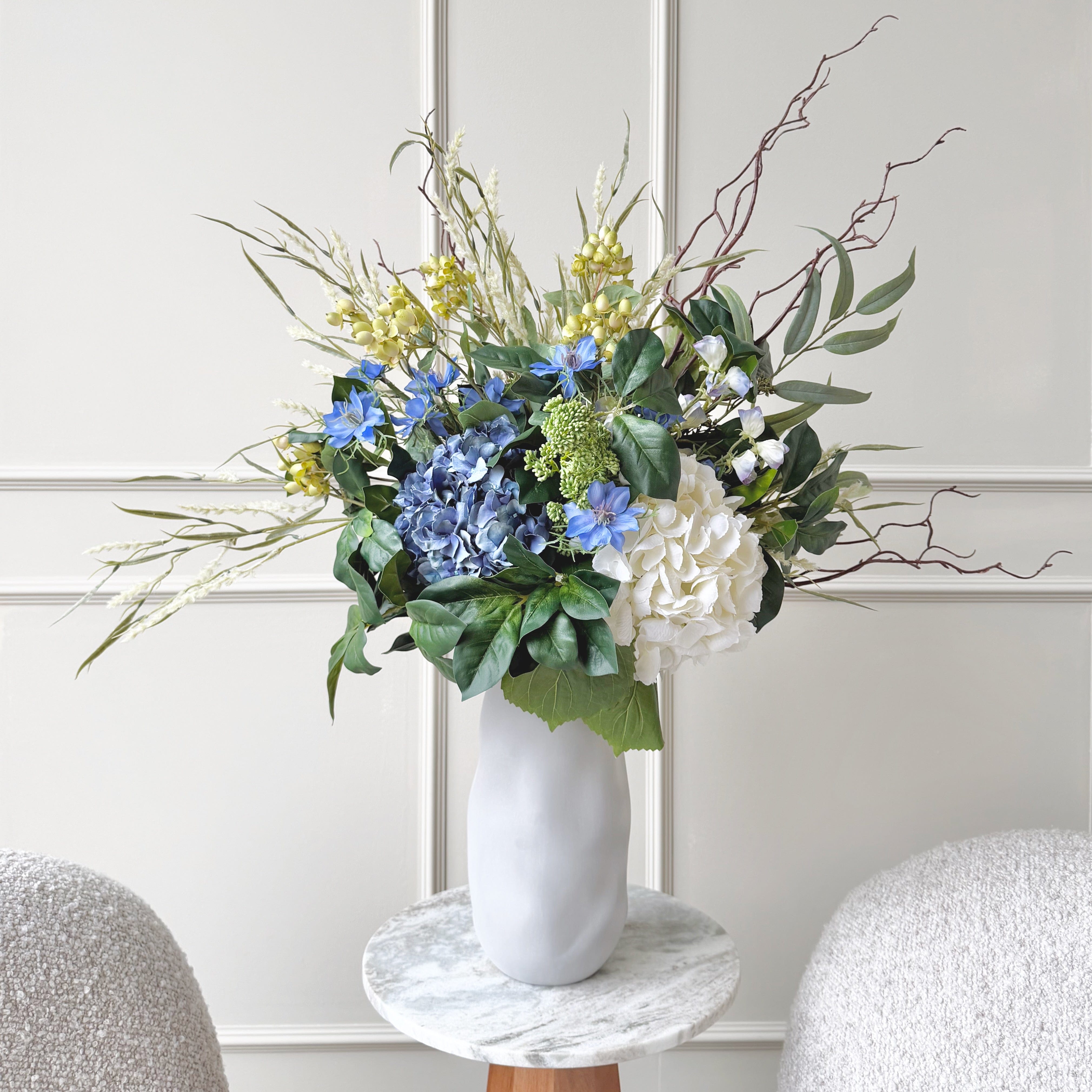 Realistic Rive Gauche Artificial Flower Arrangement by The Faux Flower Company