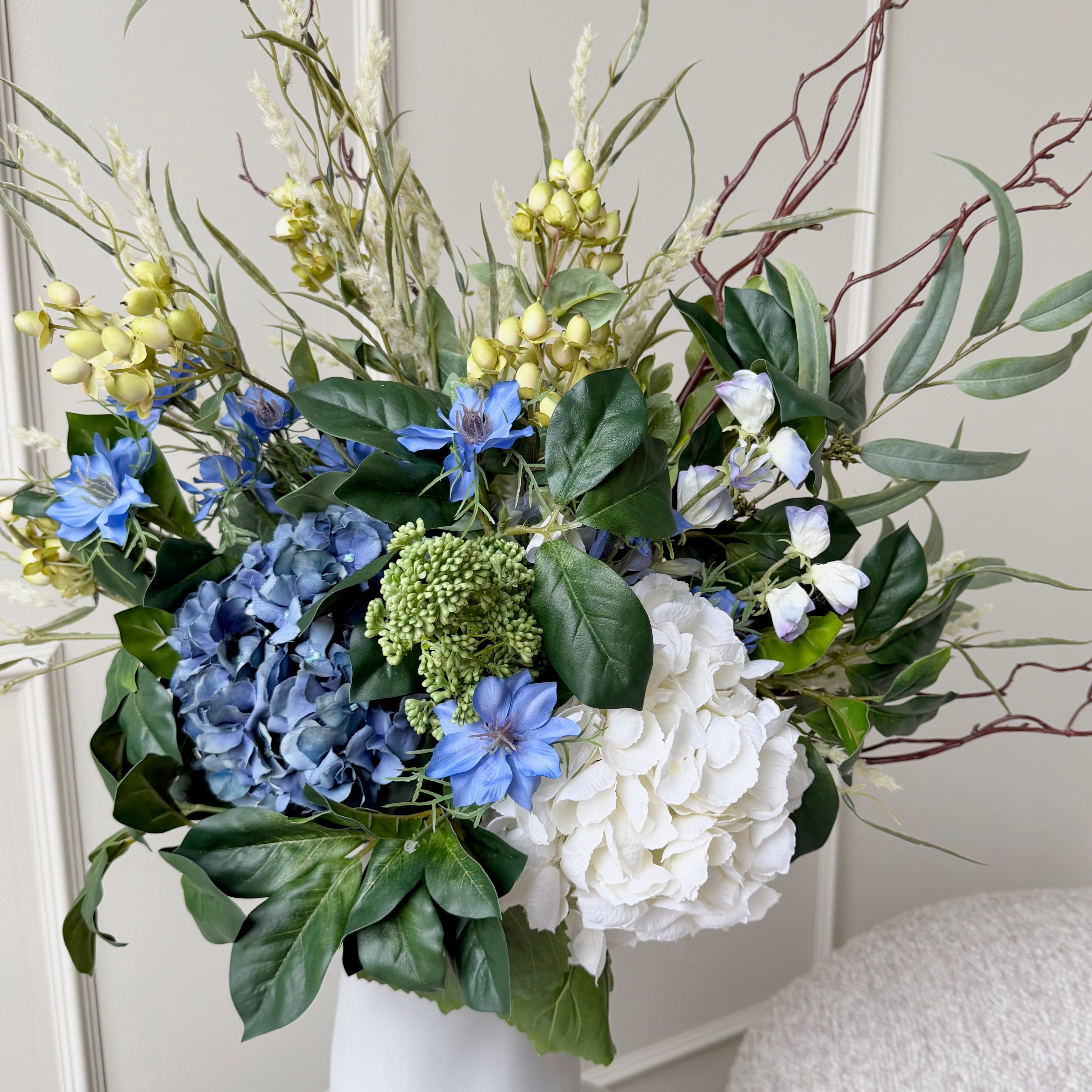 Realistic Rive Gauche Artificial Flower Arrangement by The Faux Flower Company