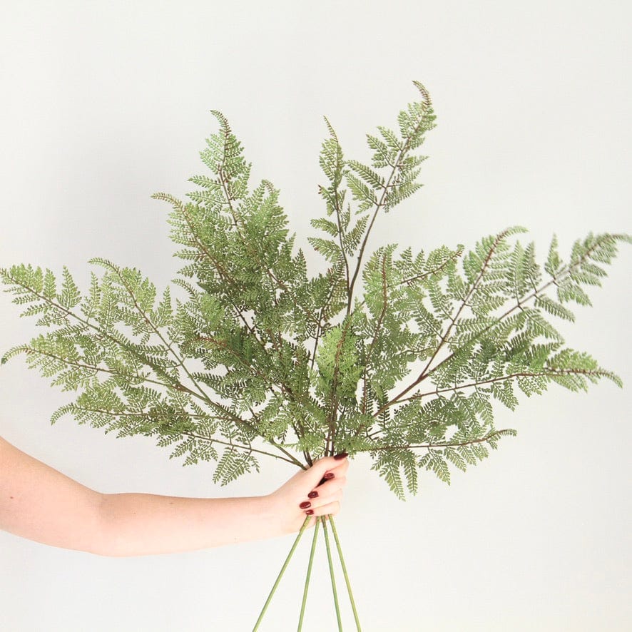 Realistic Artificial Green Bracken Fern ABZ2317GR by The Faux Flower Company