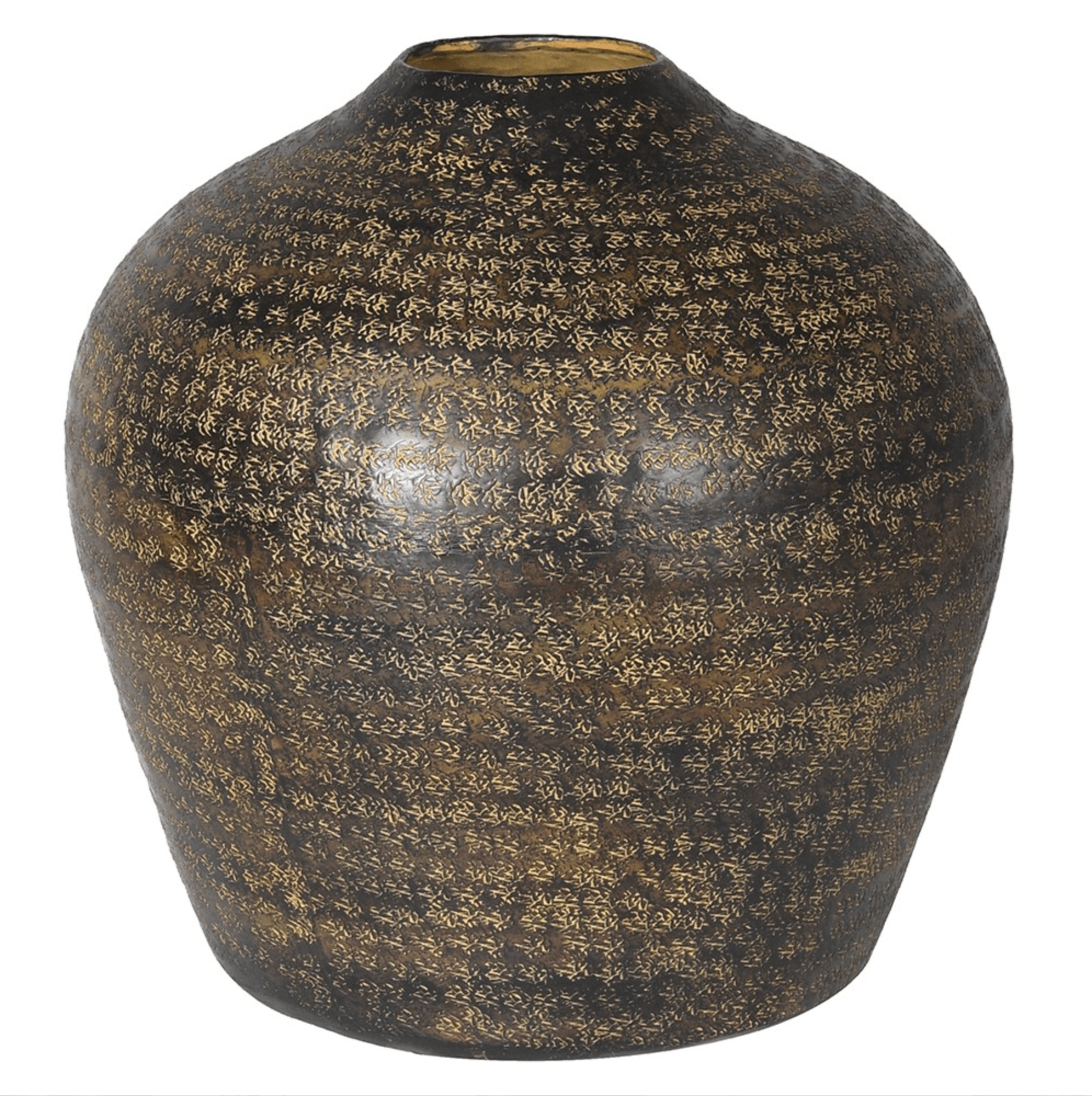 Realistic Brass Marla Vase AHCH-118 by The Faux Flower Company