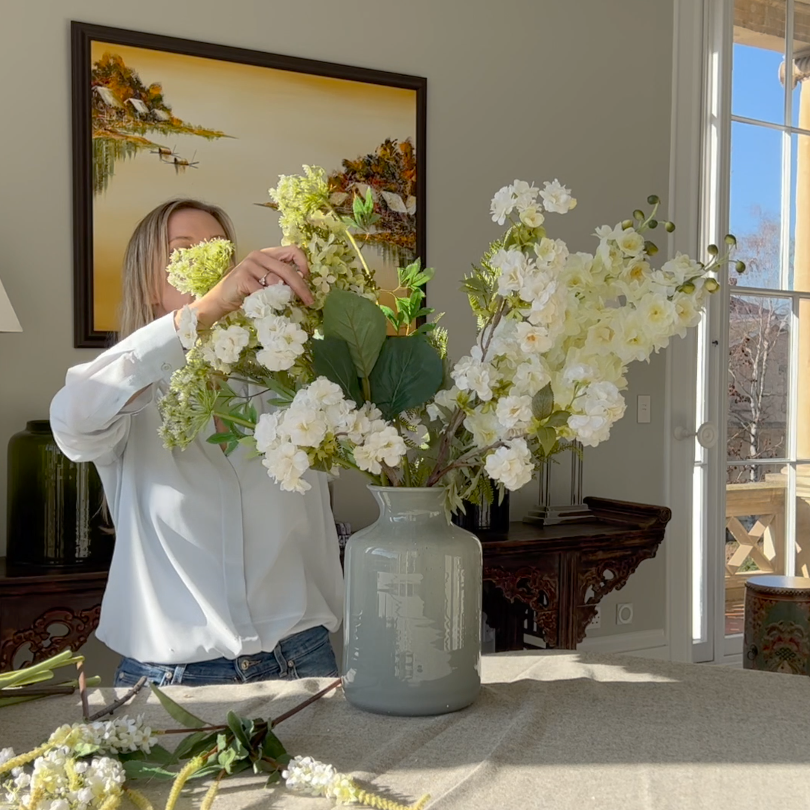 Master the Art of Faux Flower Arrangement: The Blossoming Bouquet