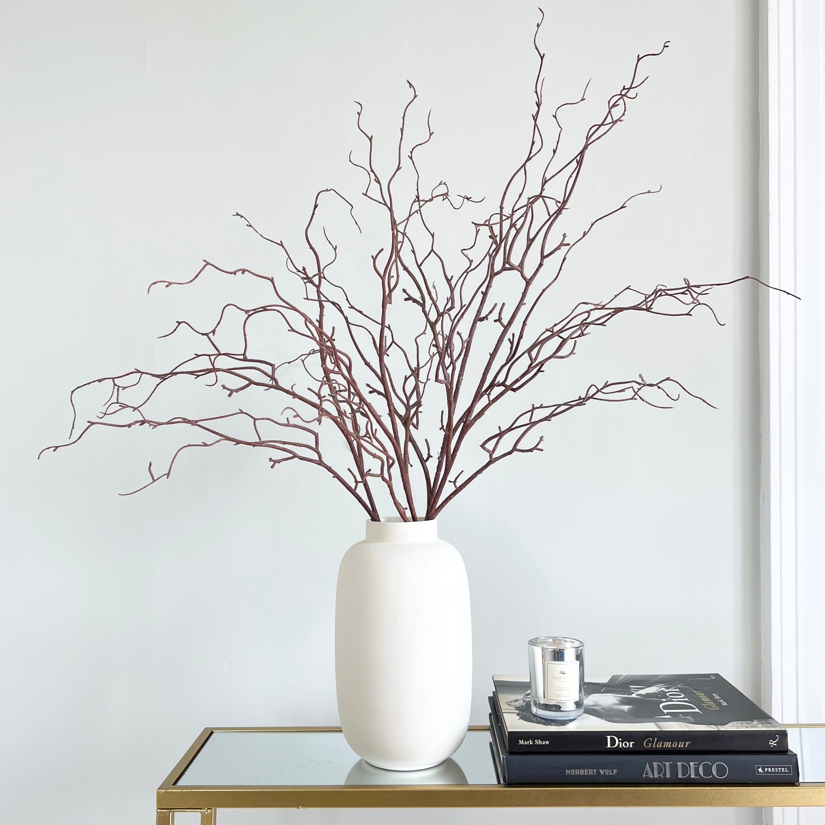 Realistic Artificial Brown Willow Branch ABX9623BR by The Faux Flower Company