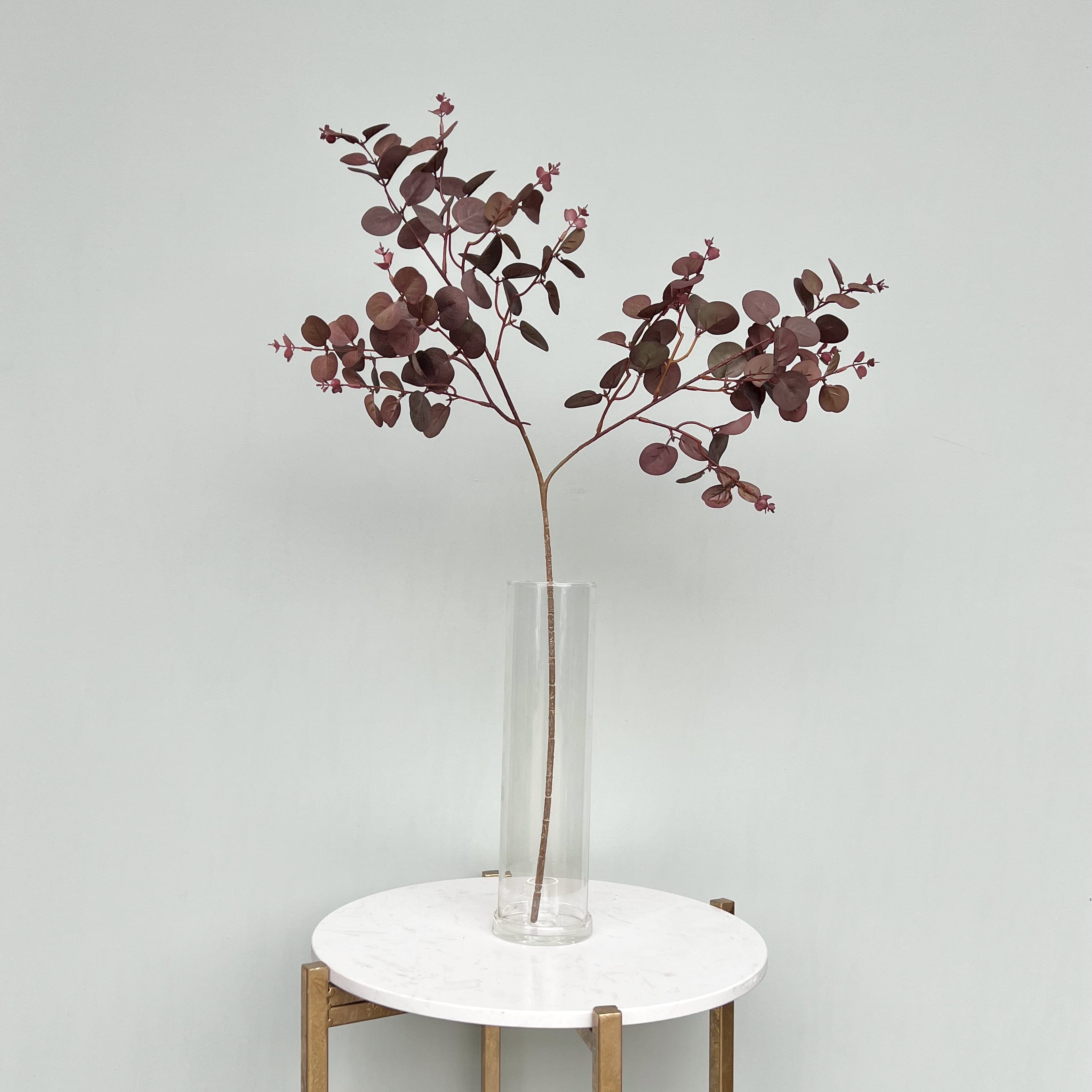 Realistic Artificial Burgundy Eucalyptus ABZ0076BD by The Faux Flower Company