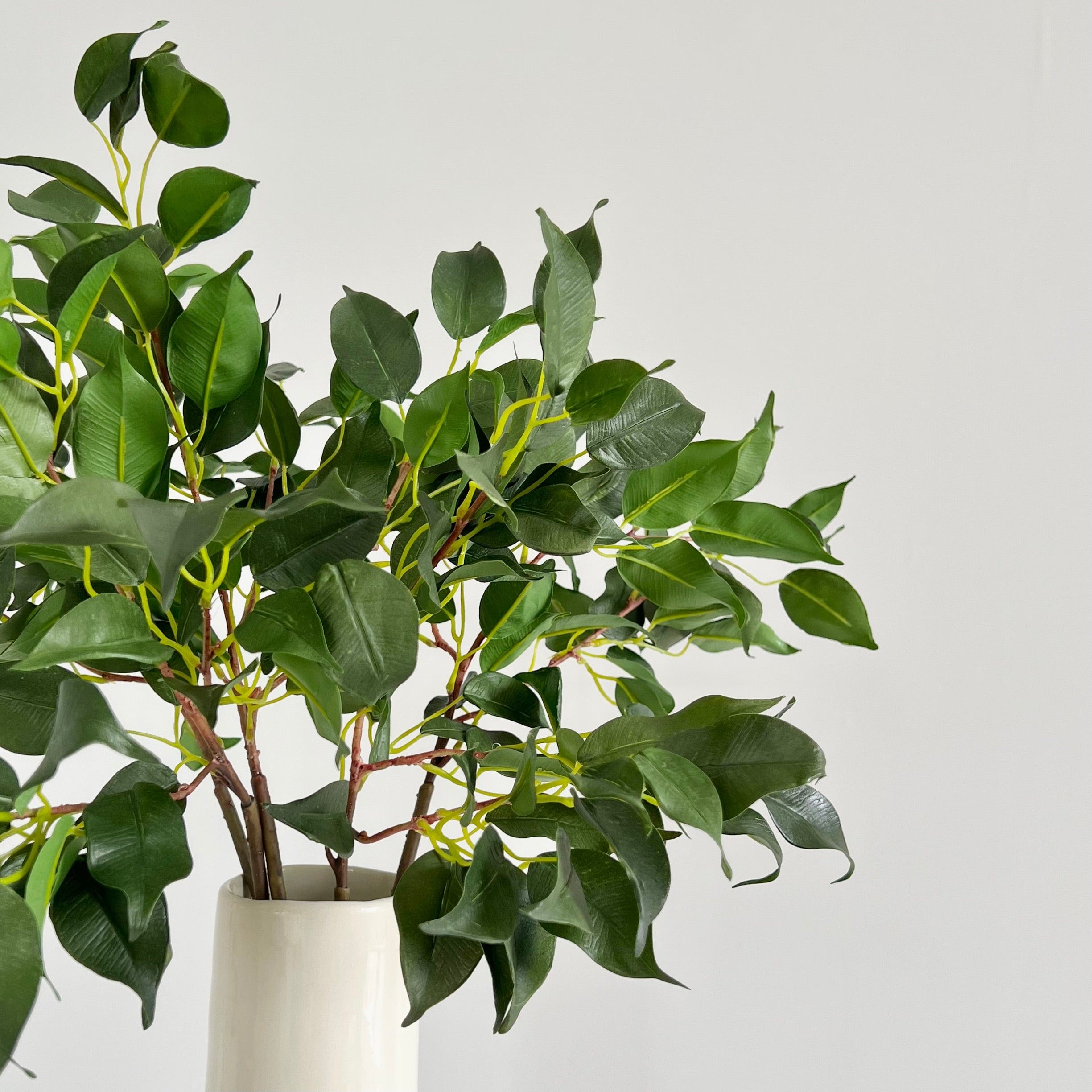 Realistic Artificial Green Ficus Leaves ABY1067GR by The Faux Flower Company