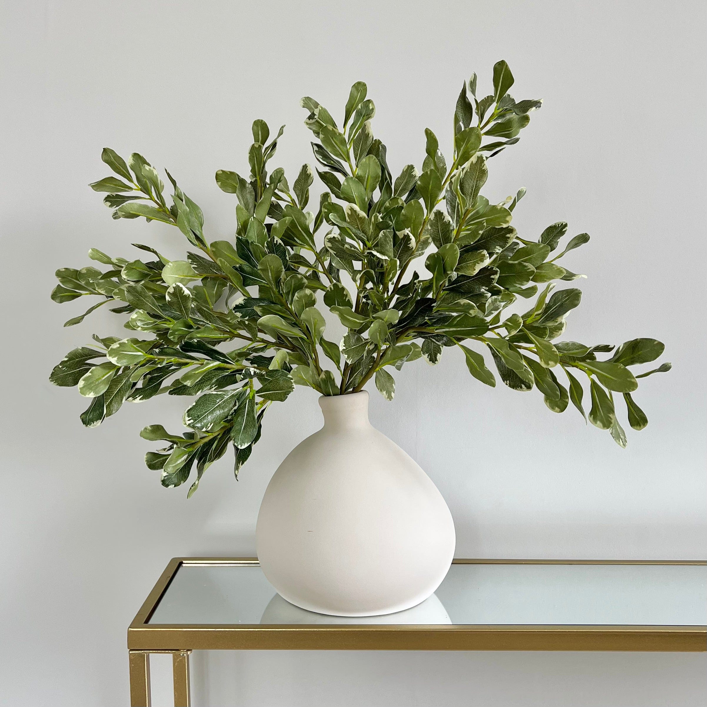 Realistic Artificial Green Pittosporum Leaves ABY1207GR by The Faux Flower Company