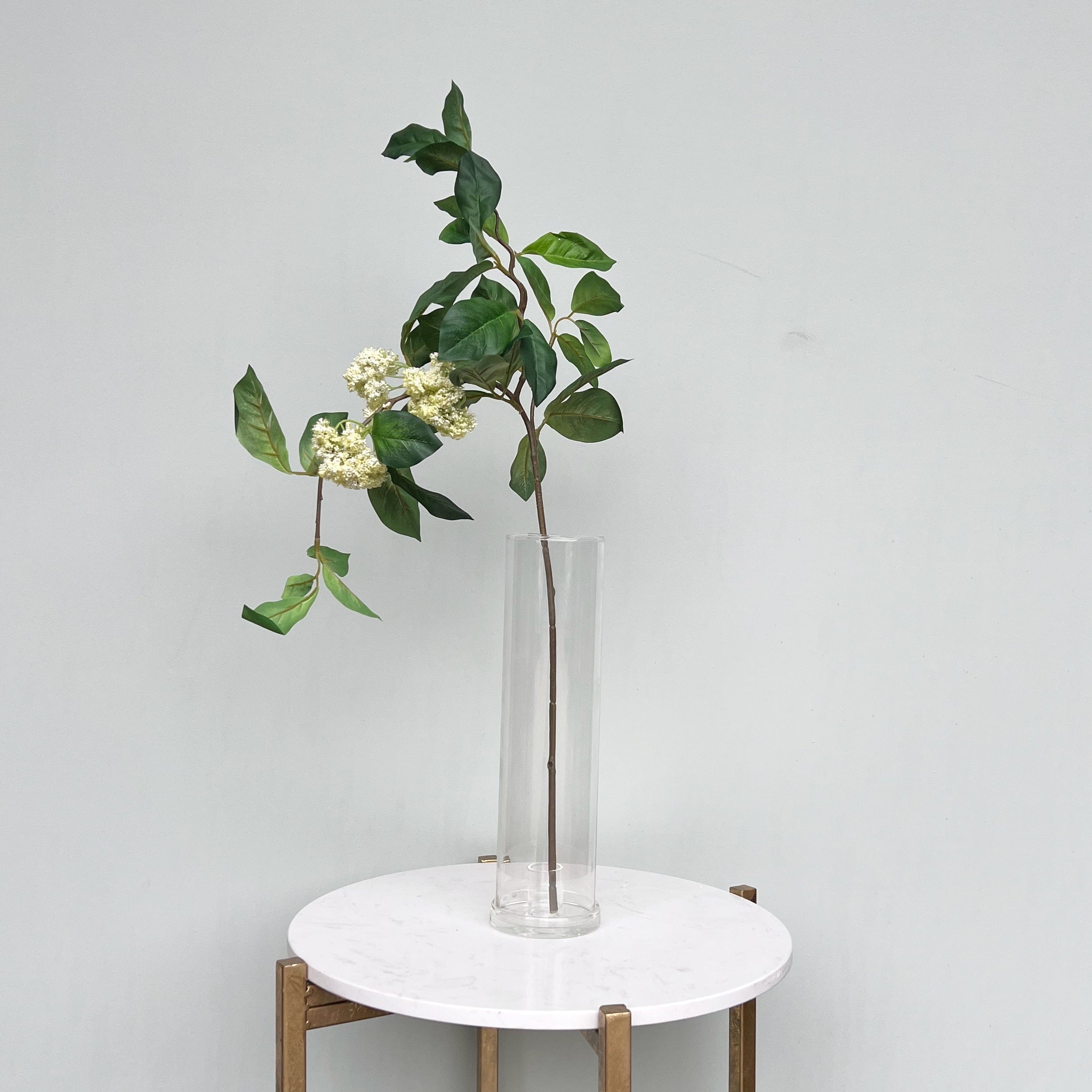 Realistic Artificial Green Queen Anne's Lace Spray ABZ1132GR by The Faux Flower Company