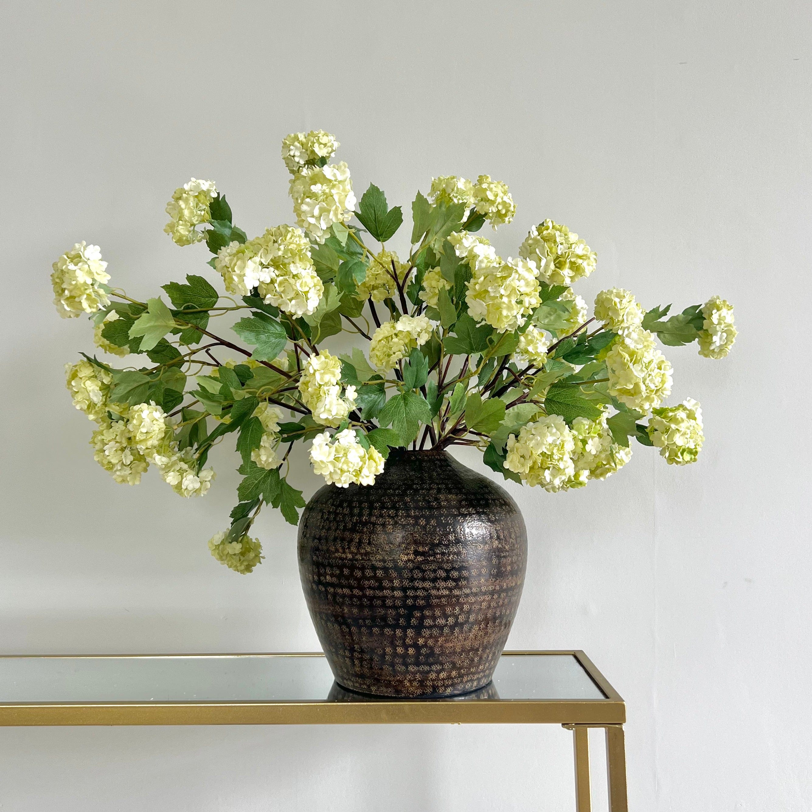 Realistic Artificial Green Viburnum ABX5752GR by The Faux Flower Company