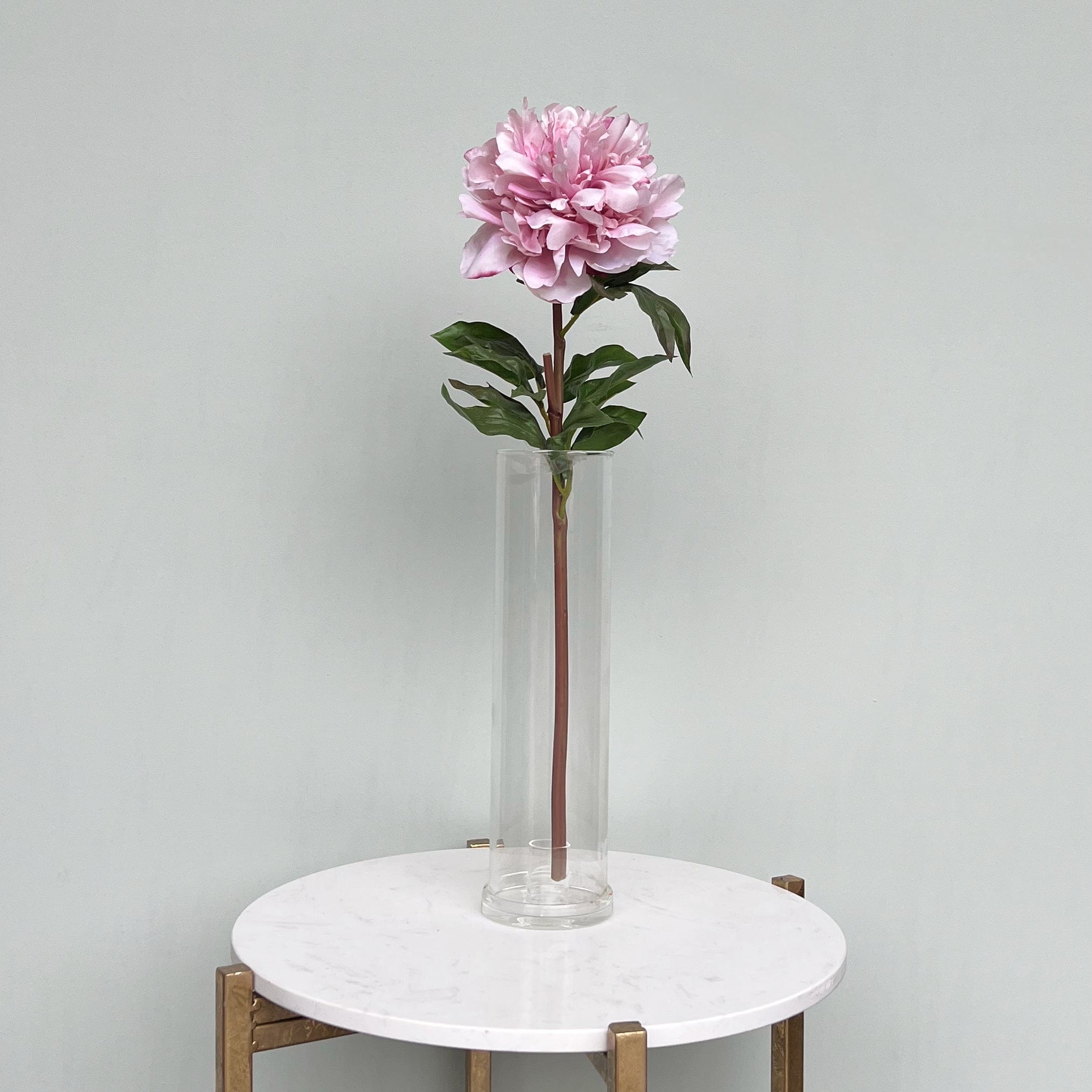 Realistic Artificial Pink Extra Large Peony ABY4046PK by The Faux Flower Company