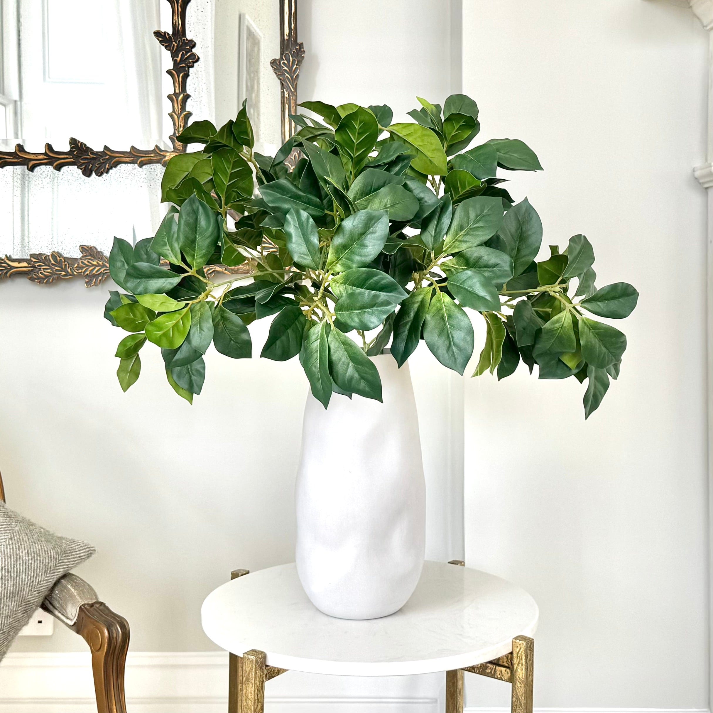 Realistic Artificial Rich Green Foliage Leaves ABZ3204GR by The Faux Flower Company