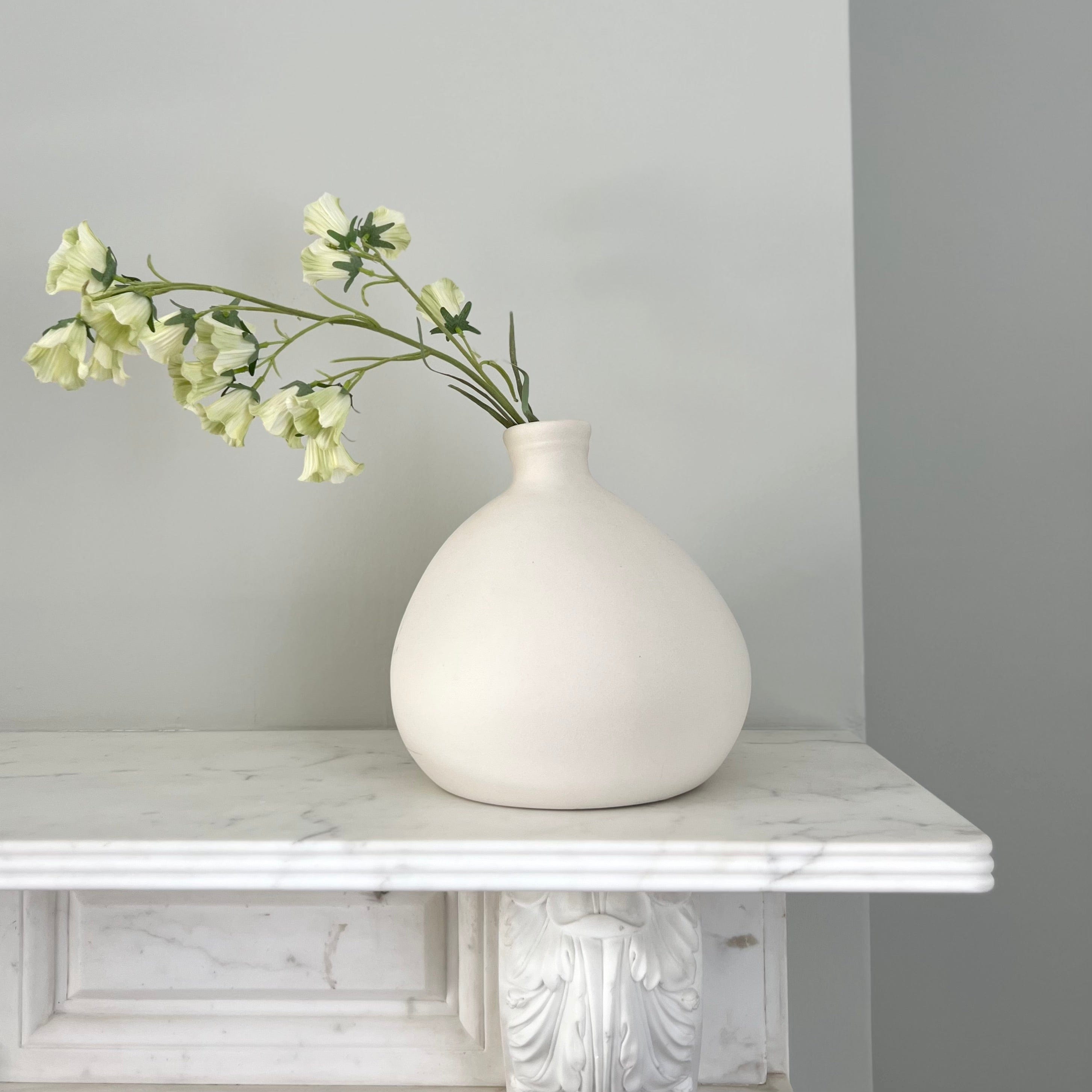 Realistic Burford Vase ABP1747 by The Faux Flower Company