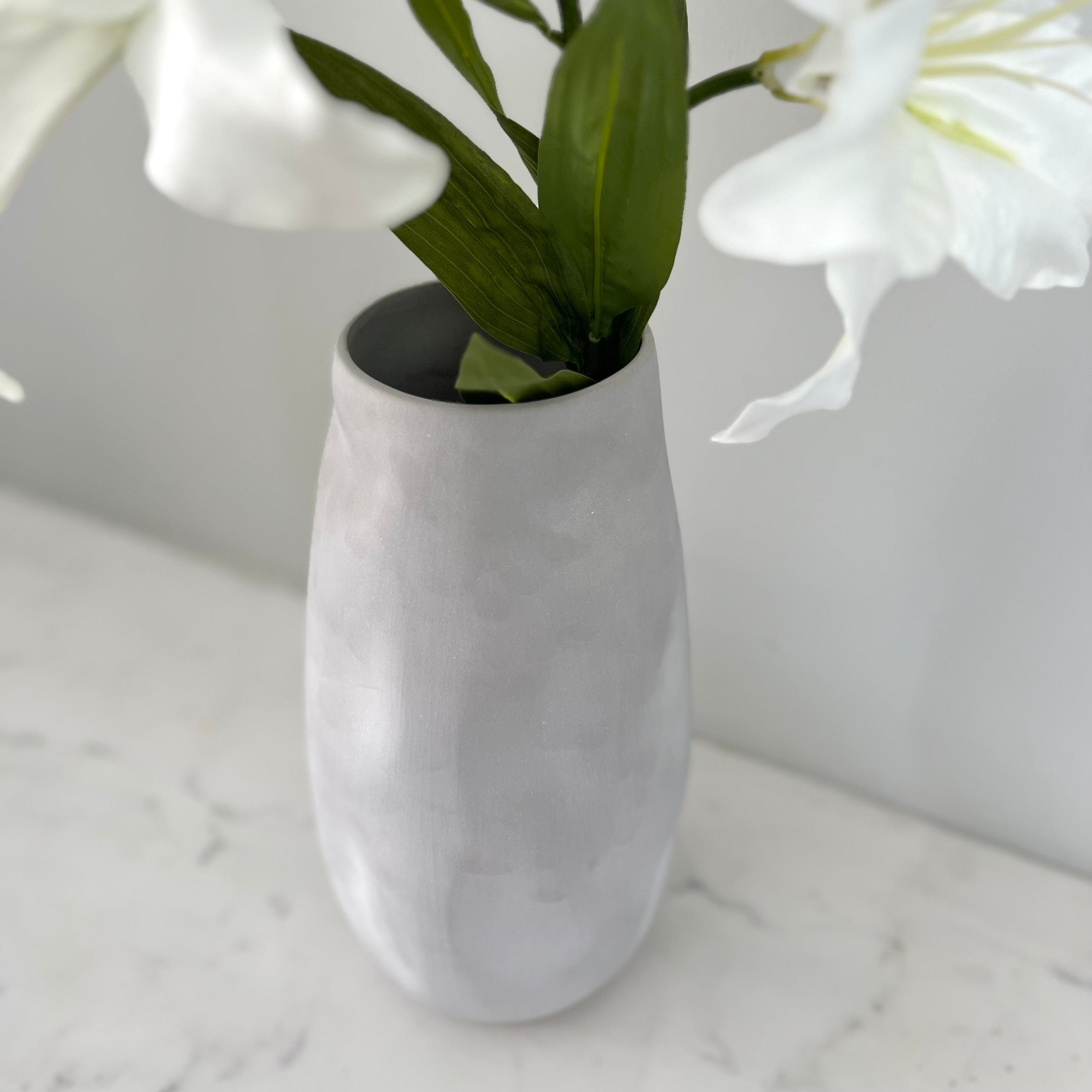 Realistic Naunton Vase ABP525B by The Faux Flower Company