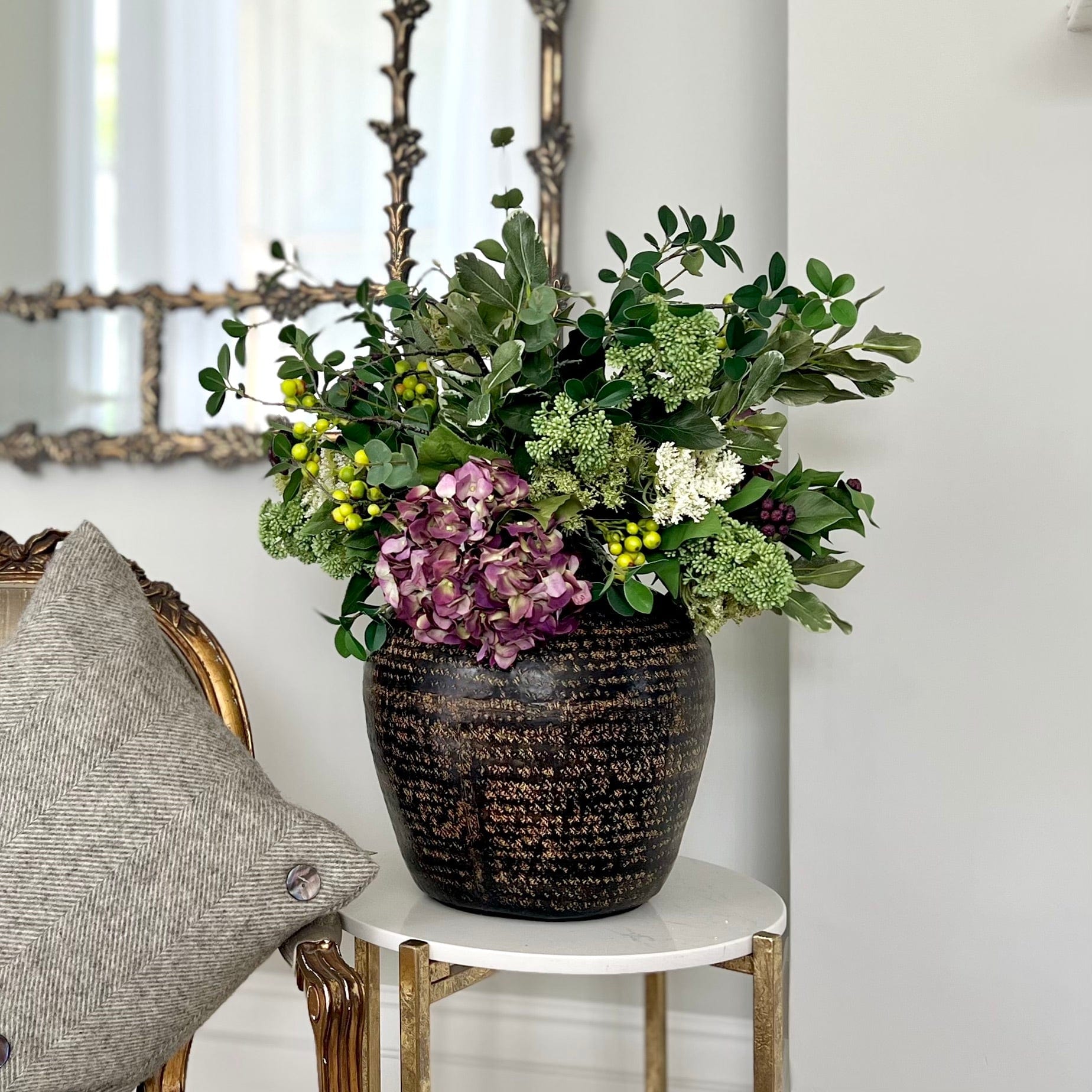 Realistic Autumnal Aura Arrangement by The Faux Flower Company