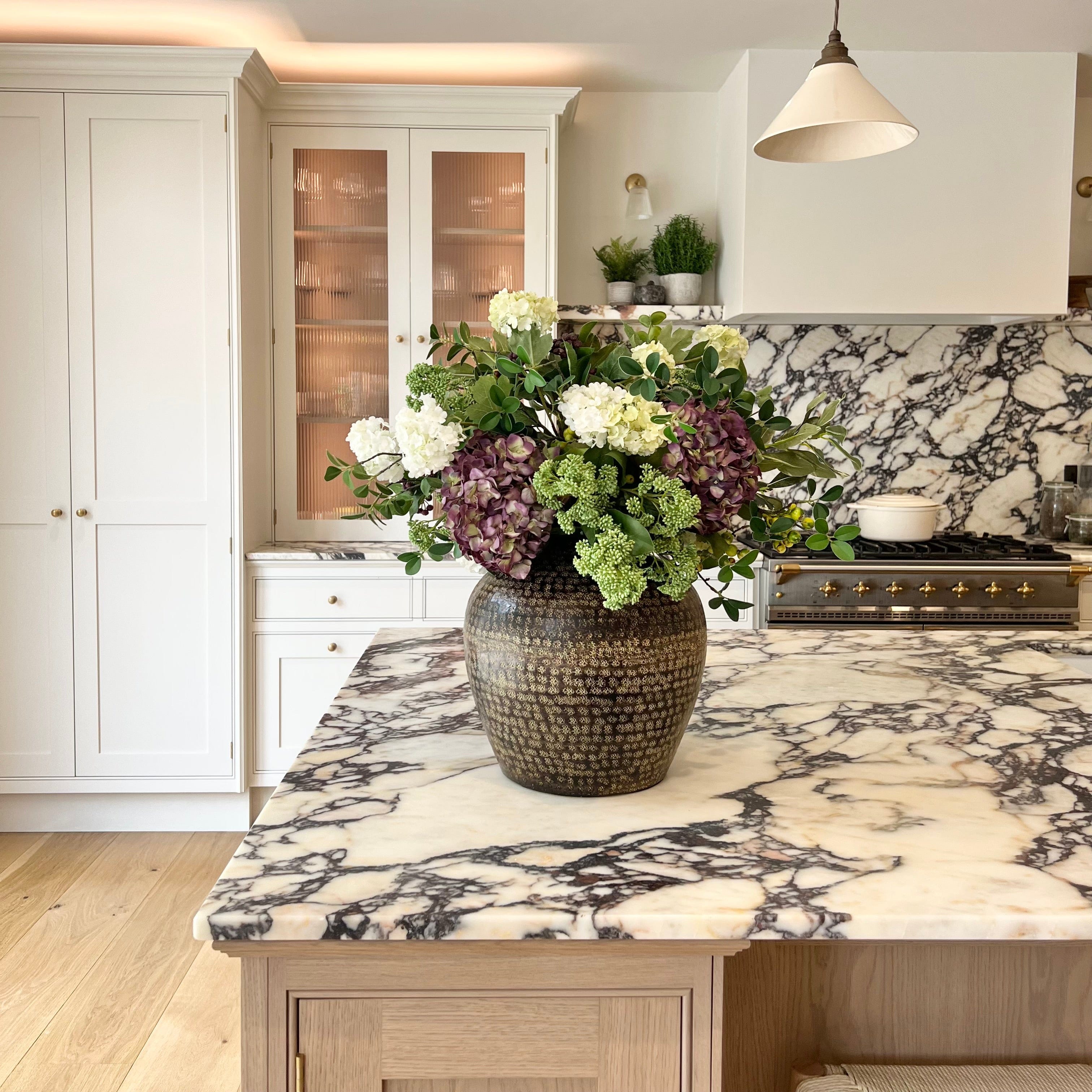 Realistic Autumnal Aura Arrangement by The Faux Flower Company