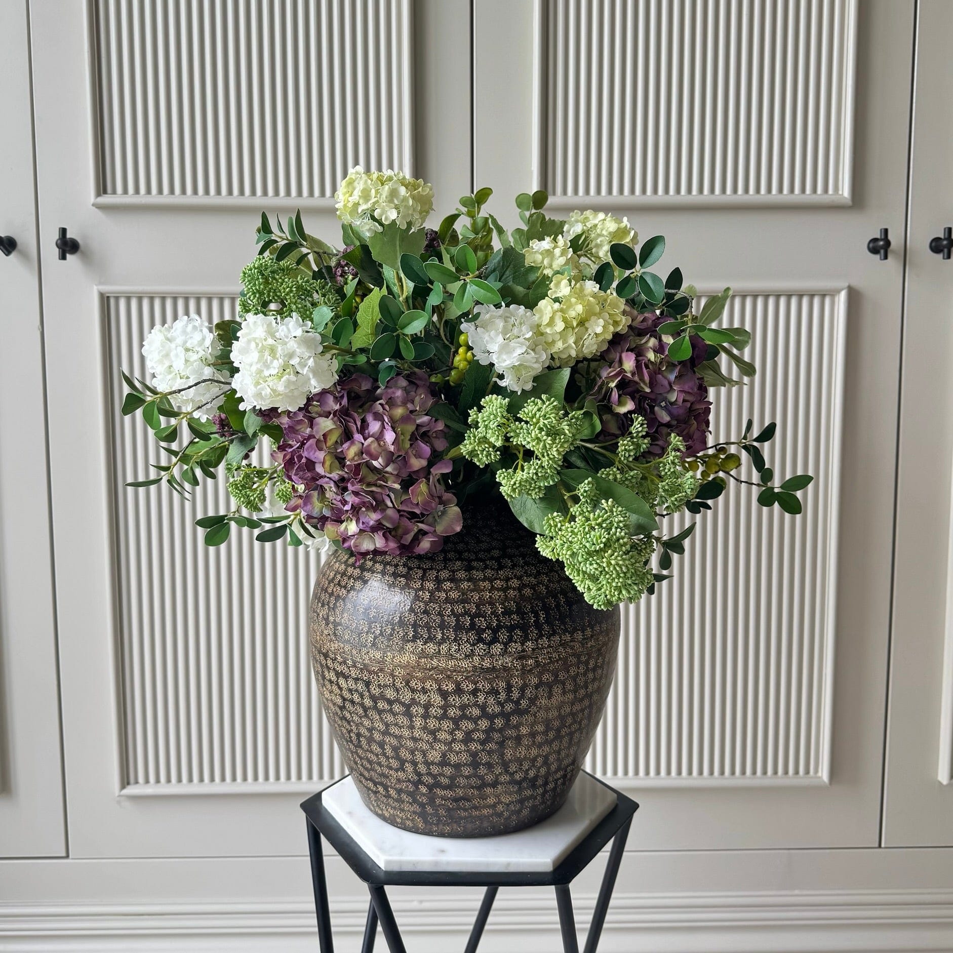 Realistic Autumnal Aura Arrangement by The Faux Flower Company