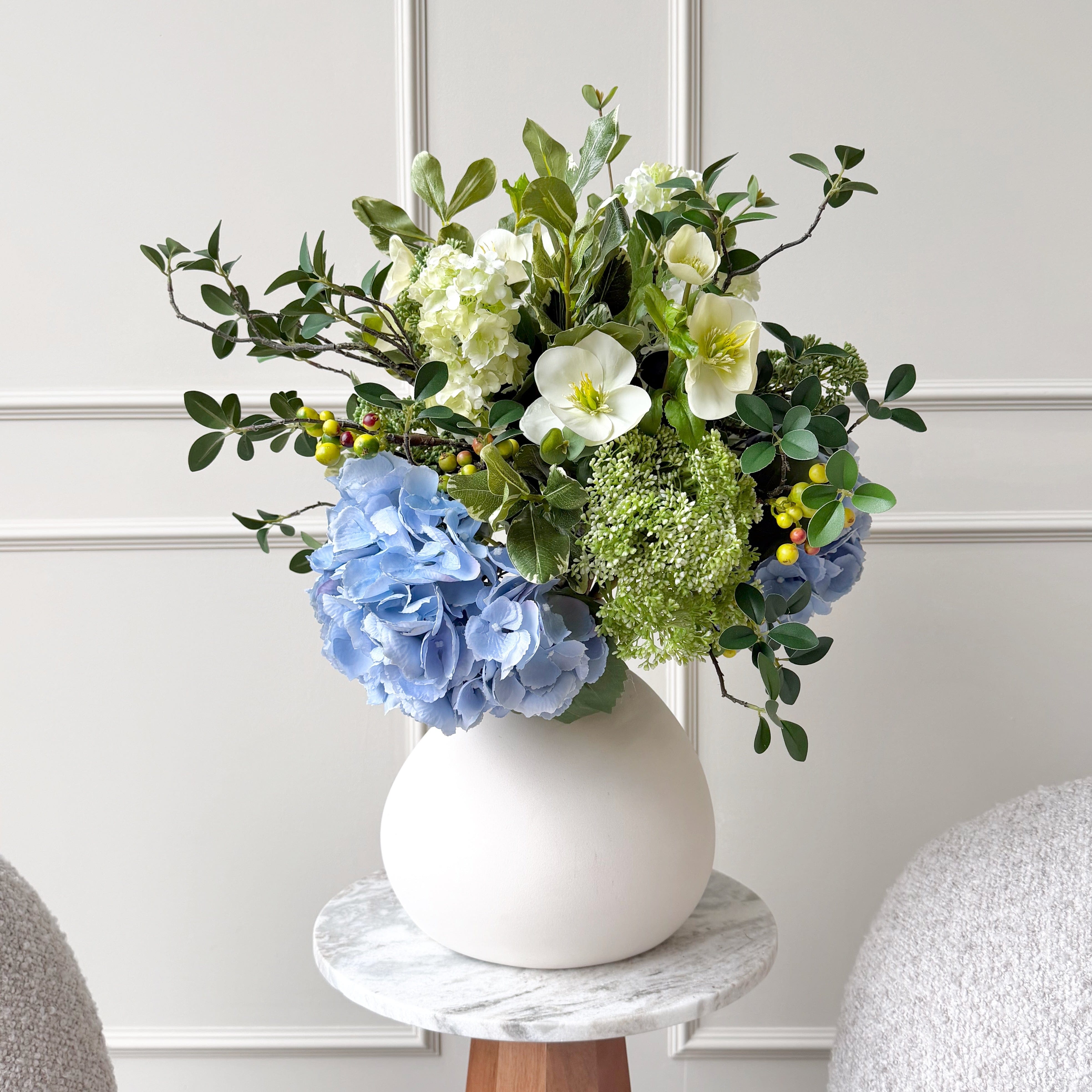 Realistic Spring Aura Artificial Flower Arrangement by The Faux Flower Company