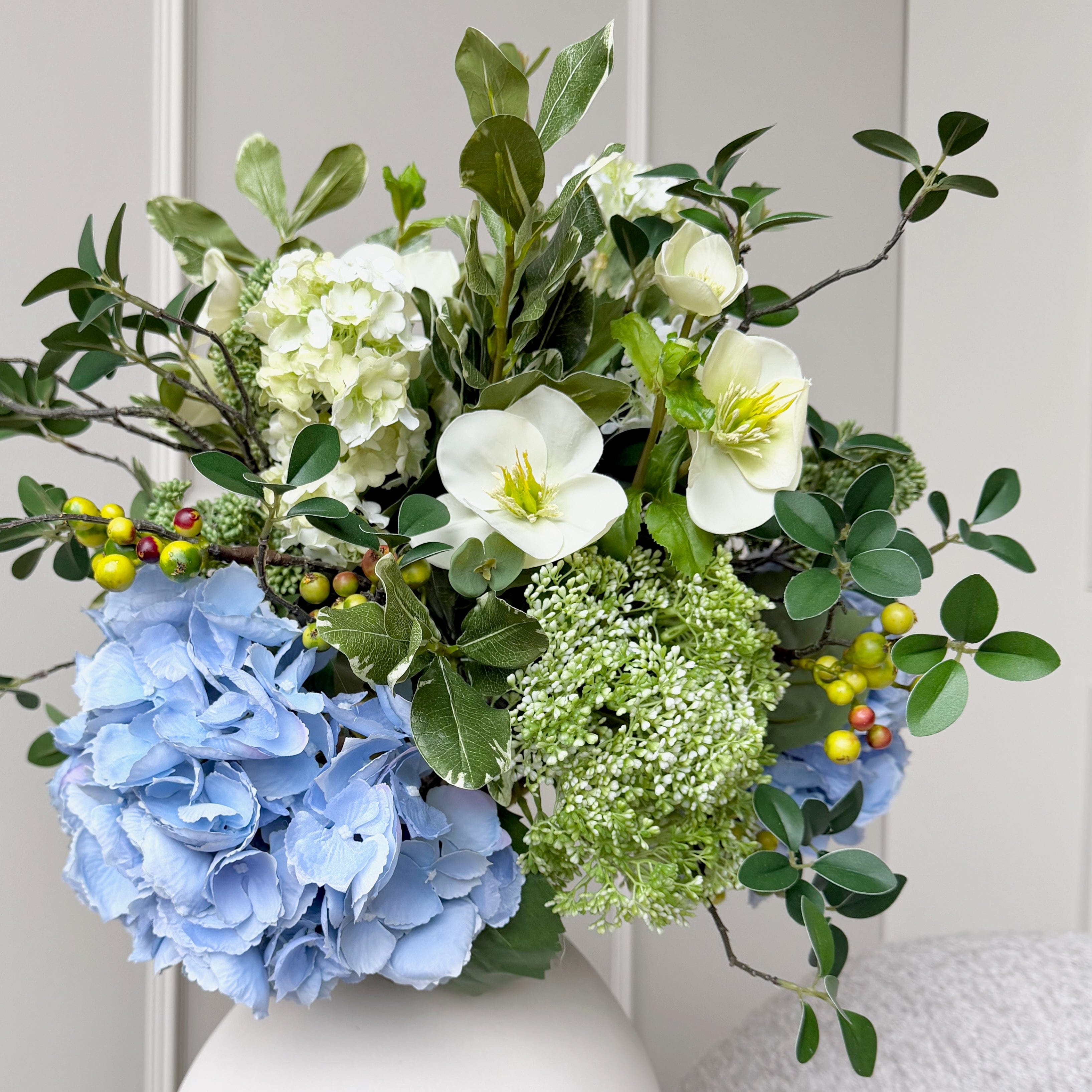 Realistic Spring Aura Artificial Flower Arrangement by The Faux Flower Company