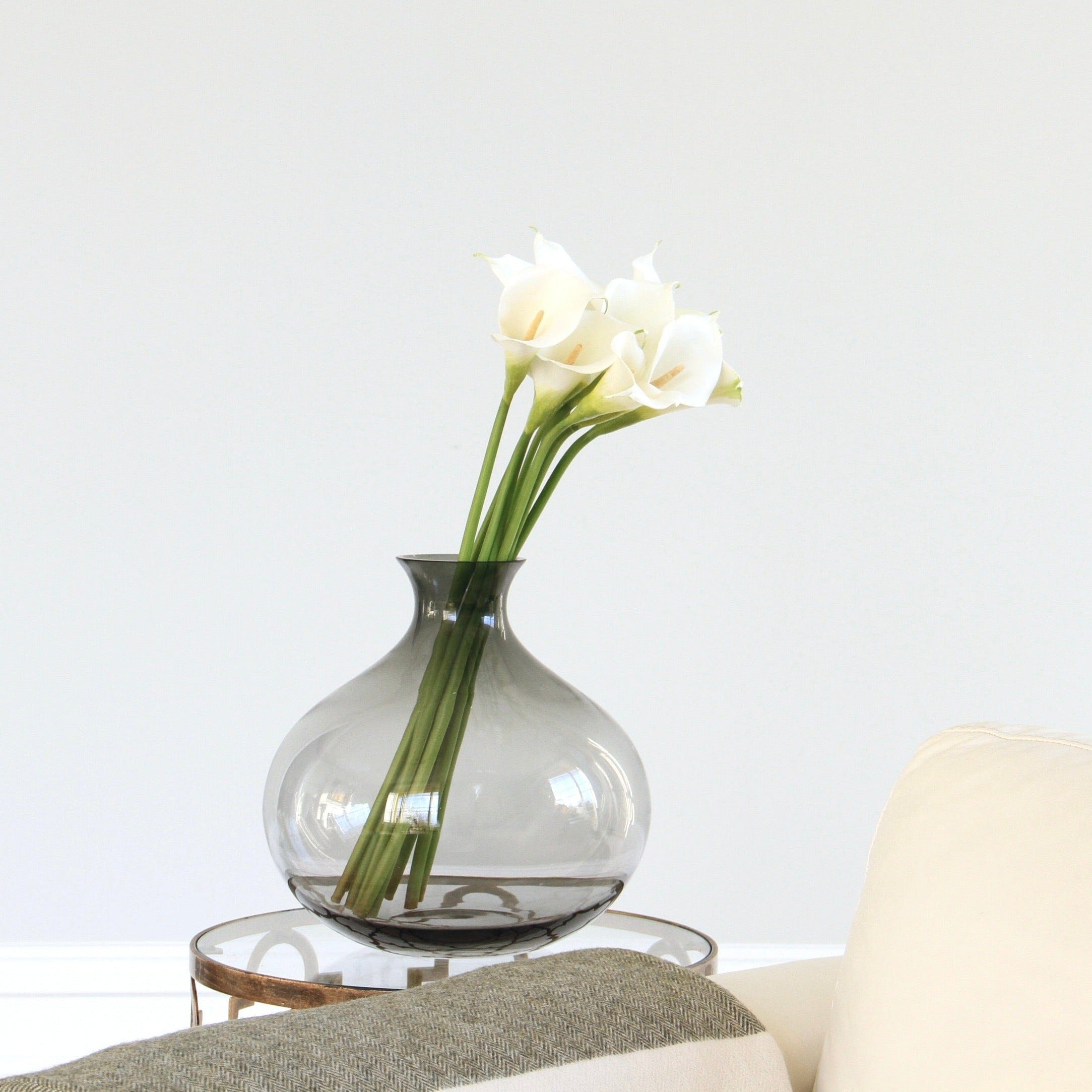 Realistic Artificial White Calla Lily ABY0068WH by The Faux Flower Company