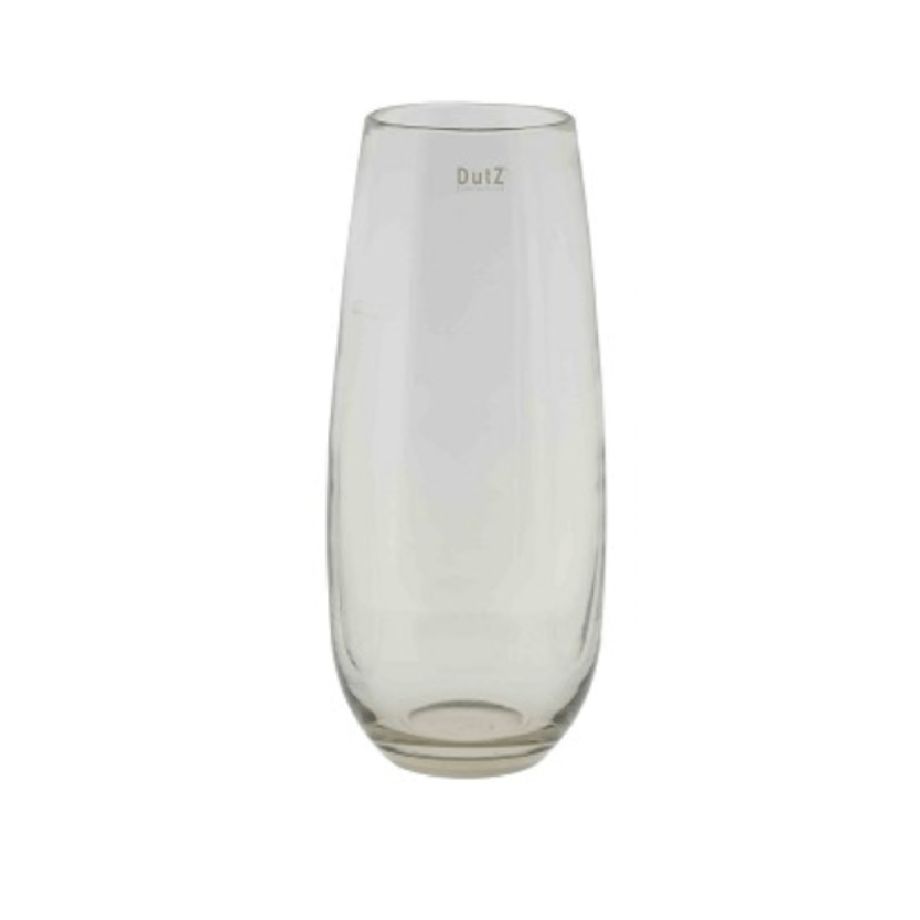 Realistic Clear Elegant Vase - Medium ABV2955 by The Faux Flower Company